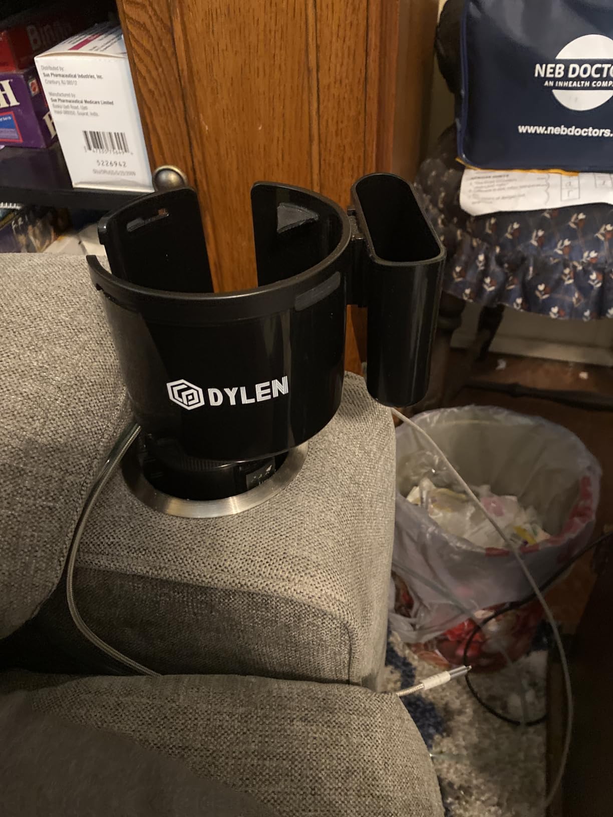 DYLEN Car Cup Holder Expander, Cup Holder Extender Adapter for Car with Expandable Base, Fits Yeti 20/26/30/46oz, Hydroflask 32/40oz, Large Water Bottles in 2.8
