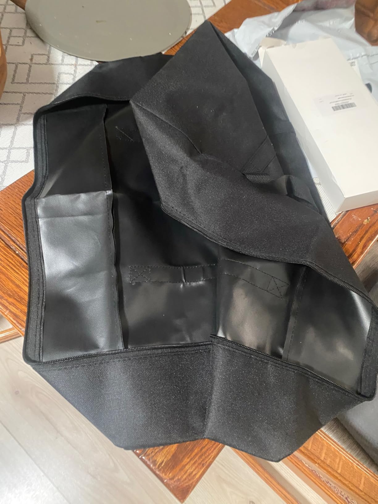 BBQ Tools Storage Bag, Grill Accessory Storage, Grilling Tools Storage, Tools Storage for Grill Utensil,Carry Bag for Outdoor Camping Barbecue, Extra Large Capacity, Can Hold BBQ Tools up to 24
