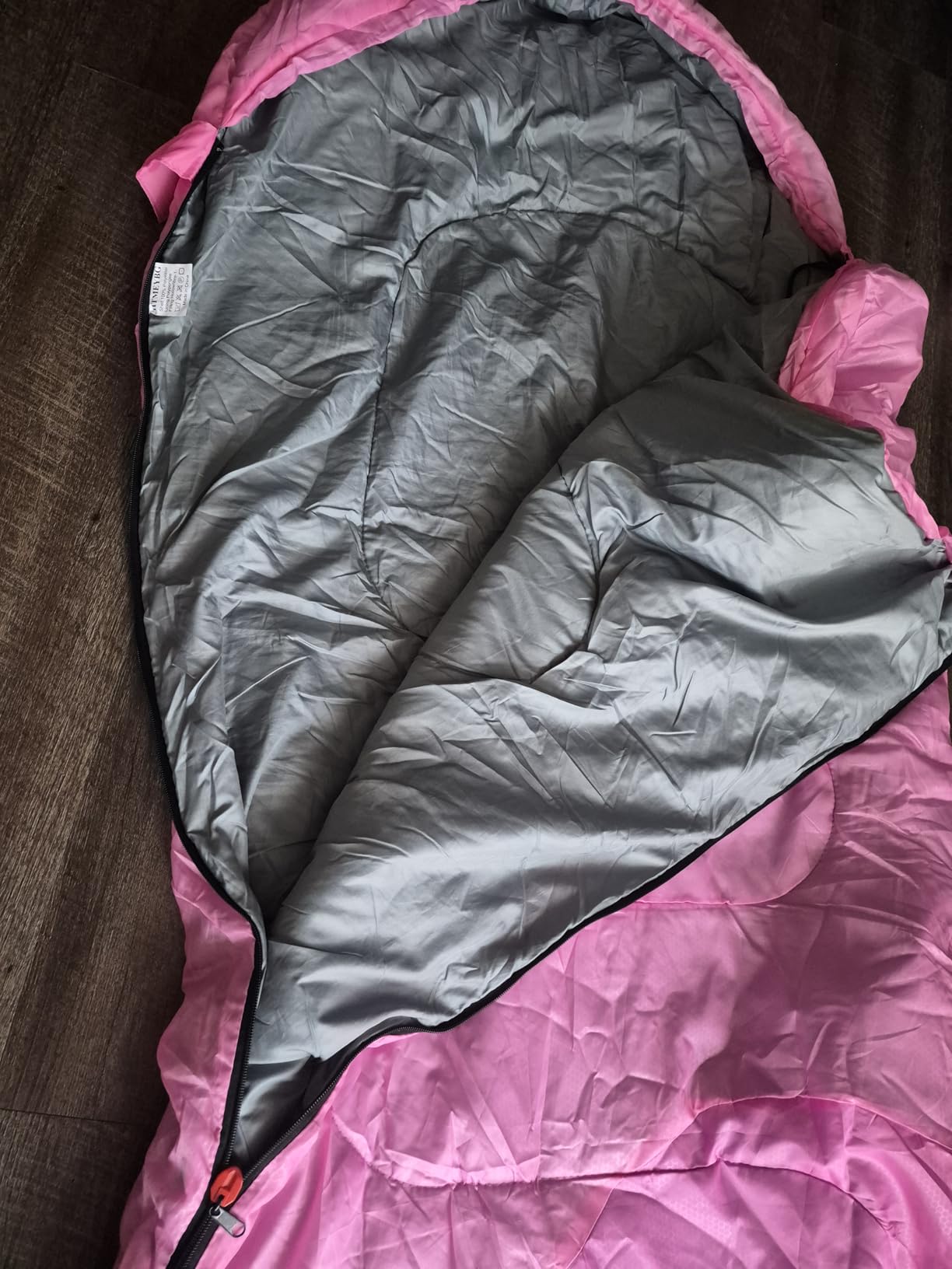 Sleeping Bag - 3 Seasons for Adults Kids Boys Girls Camping Hiking - Warm Cold Weather Lightweight Portable with Compression Bag for Backpacking in Spring, Summer, Fall and Winter customer photo 2