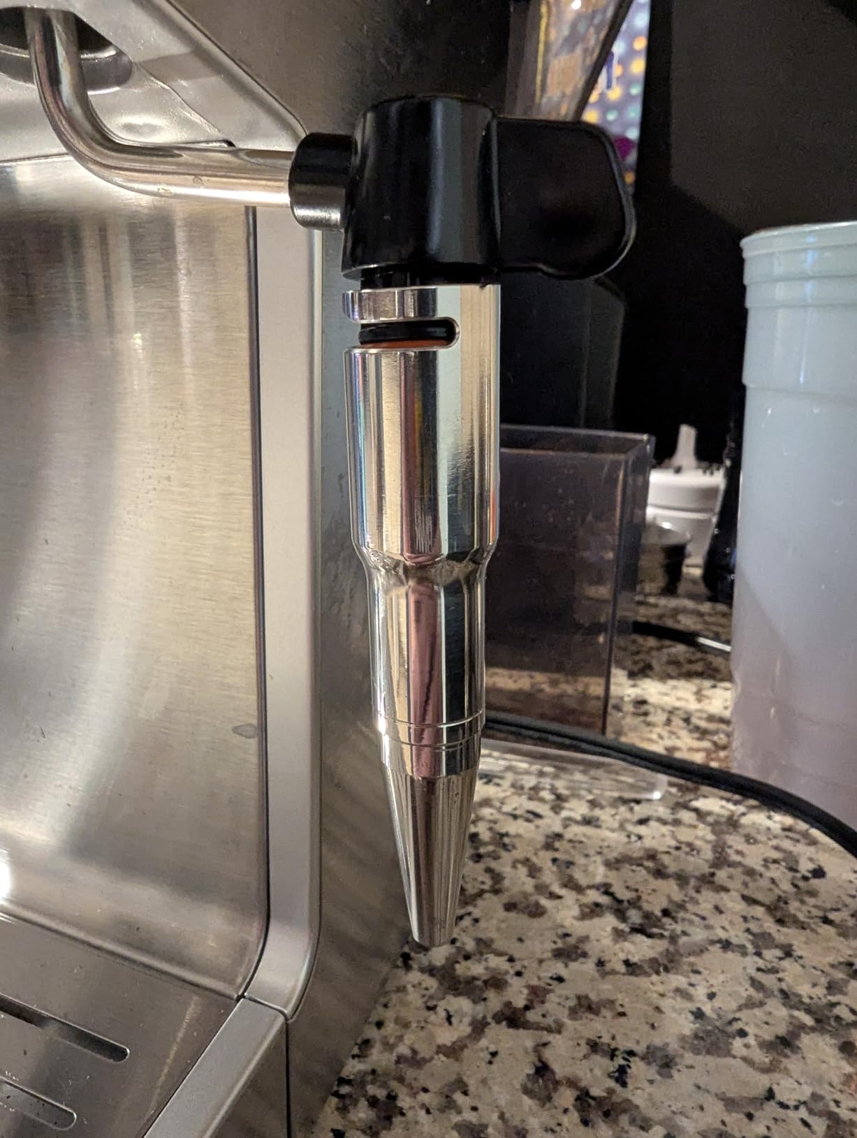 Steam Nozzle Tip for Delonghi Stilosa EC260, Replacement Steam Wand Tip for Delonghi Steamer Upgrade - Single Hole customer photo 1