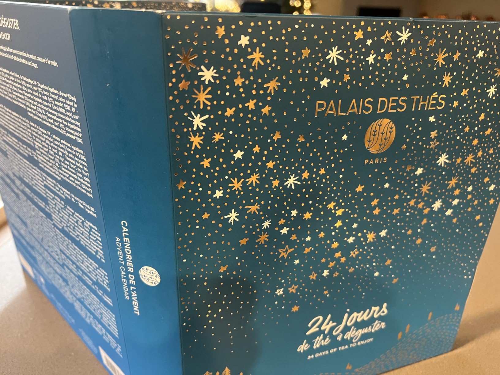Palais des Thés - Tea Advent Calendar - Holiday Collection | 24 Premium French Delightful Tea Bags | Black, Green, Single Estate, Herbal & Rooibos Teas customer photo 1