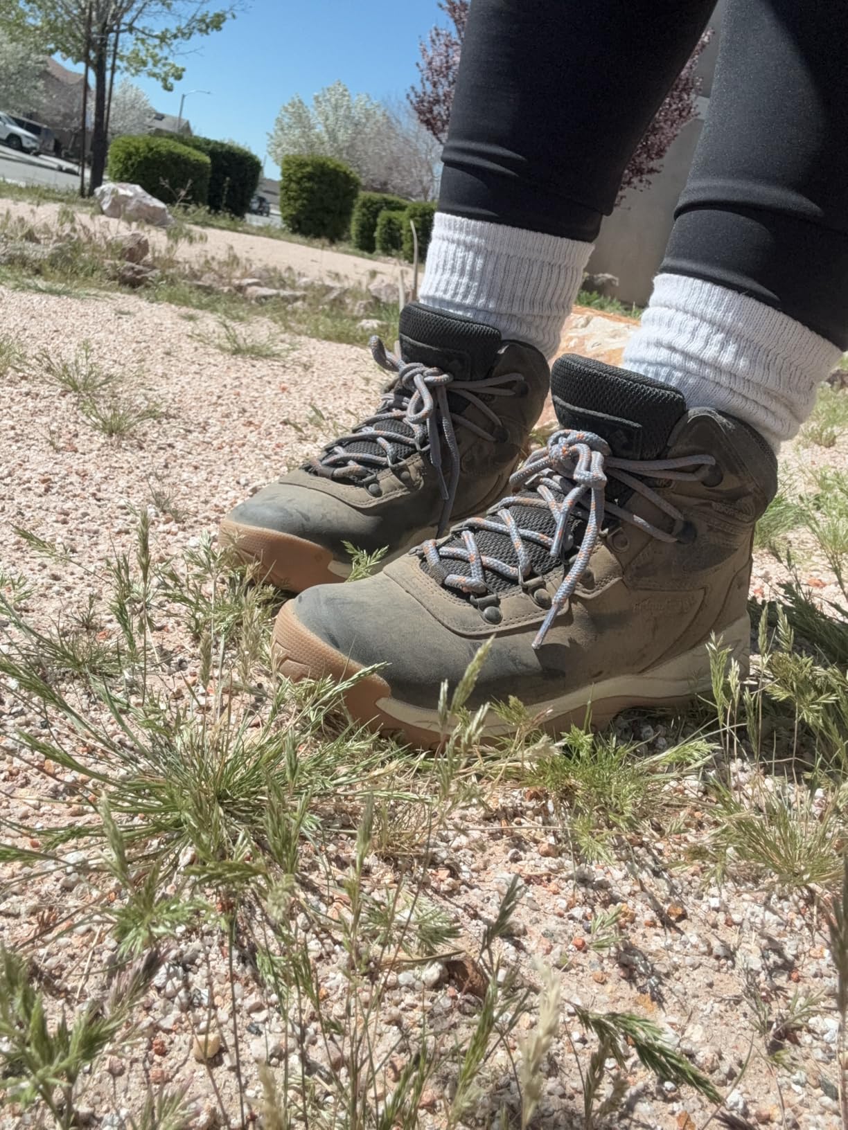 Women's Newton Ridge Plus Waterproof Hiking Boots - Synthetic Materials customer photo 2