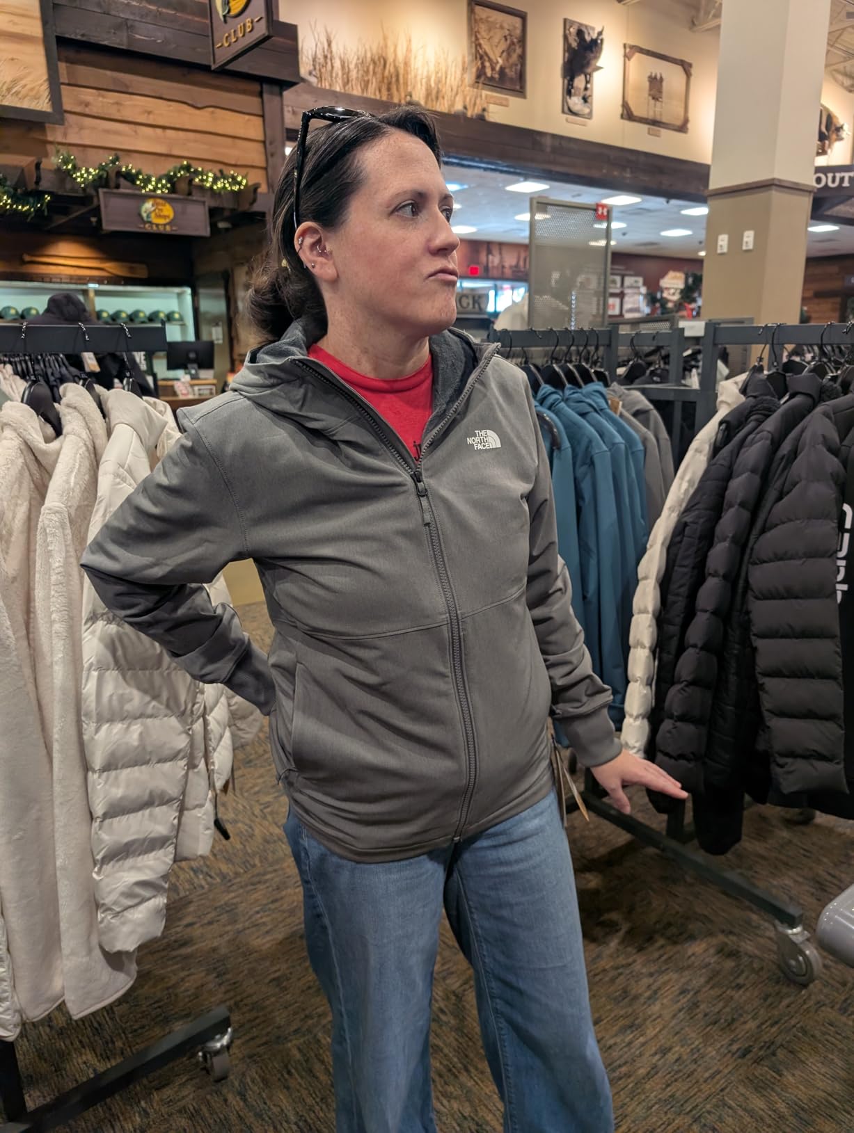 Women's Shelbe Raschel Fleece Hooded Jacket (Standard & Plus Size) | Fleece Lining, Wind & Water Resistant customer photo 1