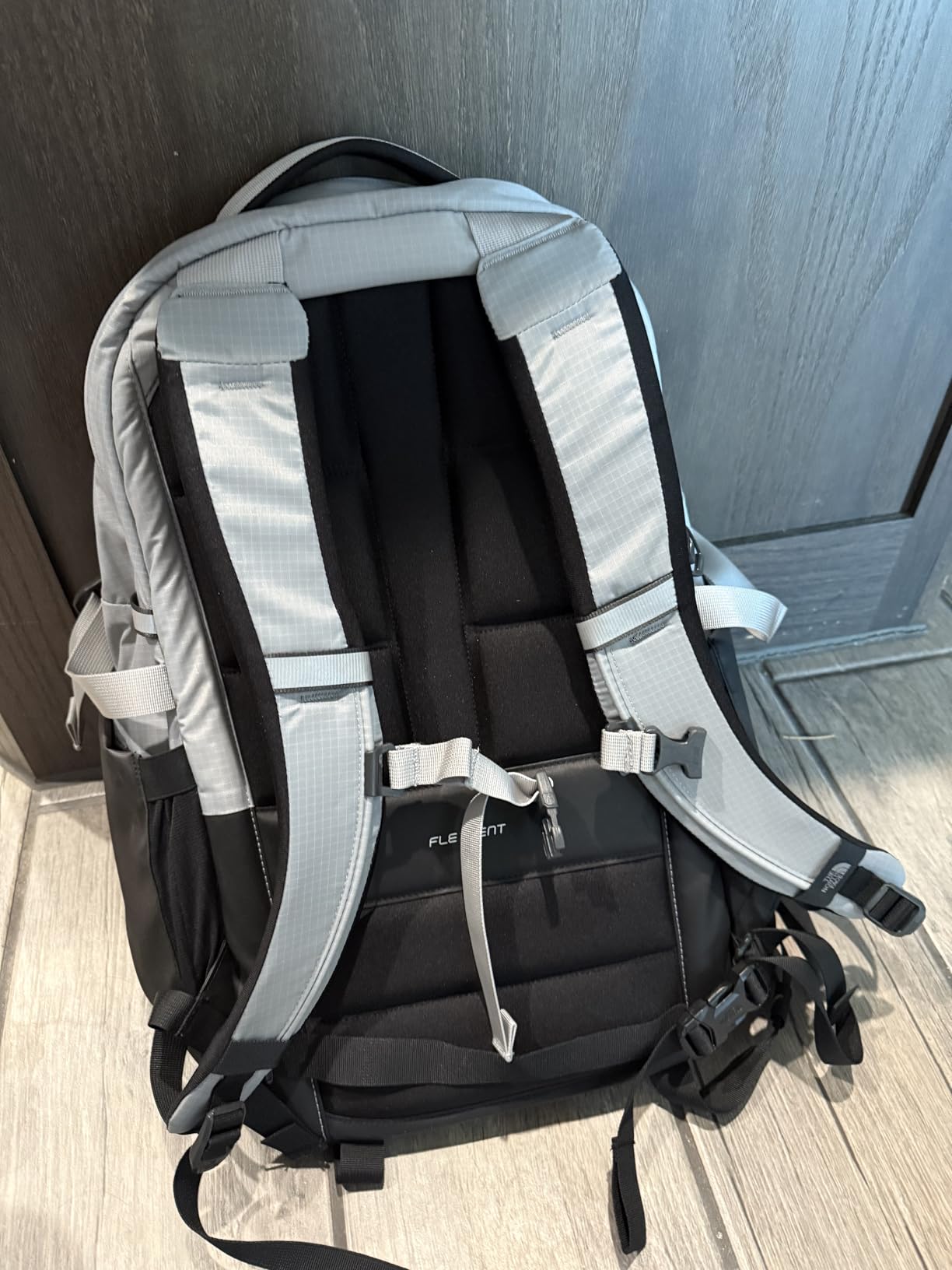 The North Face Router Everyday Laptop Backpack - Daypack, Water Repellent, Laptop Sleeve, Reflective Details, TNF Black/TNF Black-NPF, One Size customer photo 2