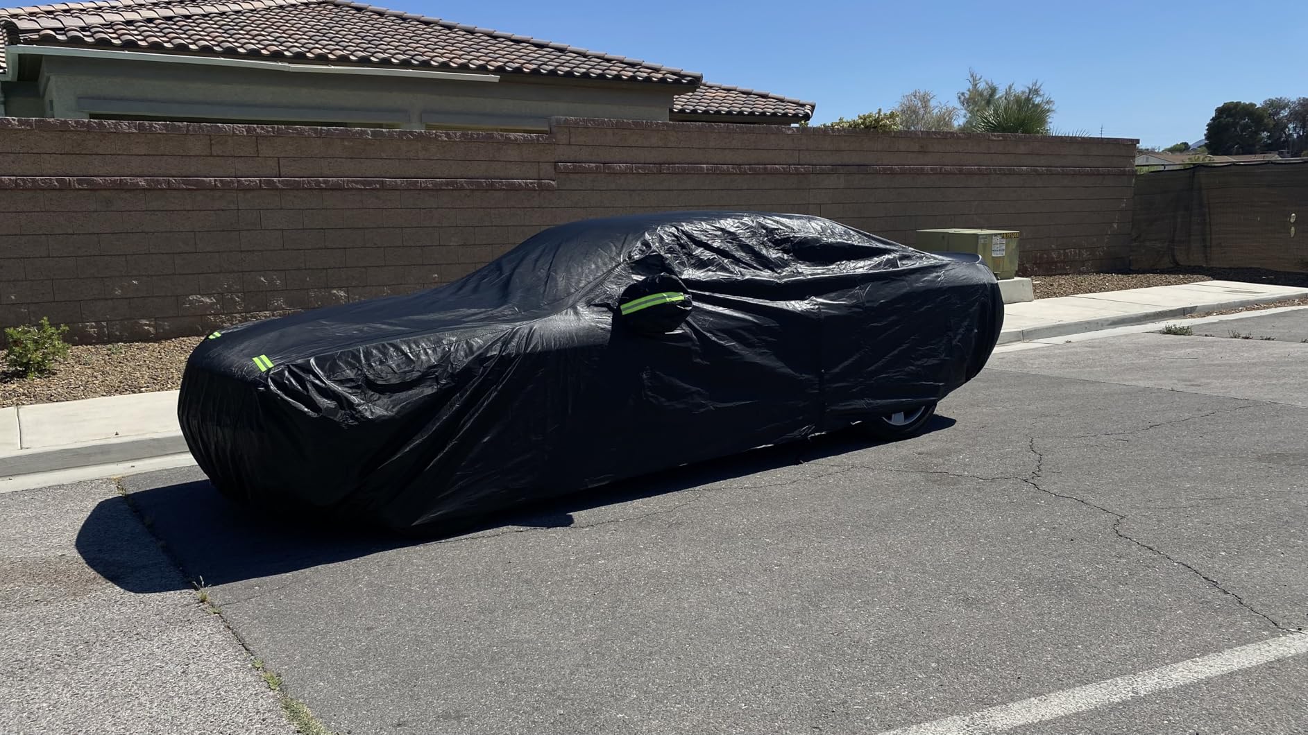 Car Cover Custom Fit for Ford Mustang 1994-2026, for Chevy Camaro 2010-2026, Waterproof All Weather Full Exterior Cover Rain Hail Sun Protector Car Cover with Door Zipper customer photo 1