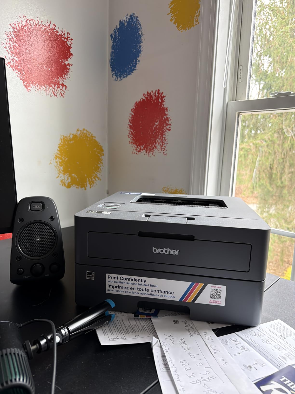 Brother HL-L2405W Wireless Compact Monochrome Laser Printer with Mobile Printing, Black & White Output customer photo 2