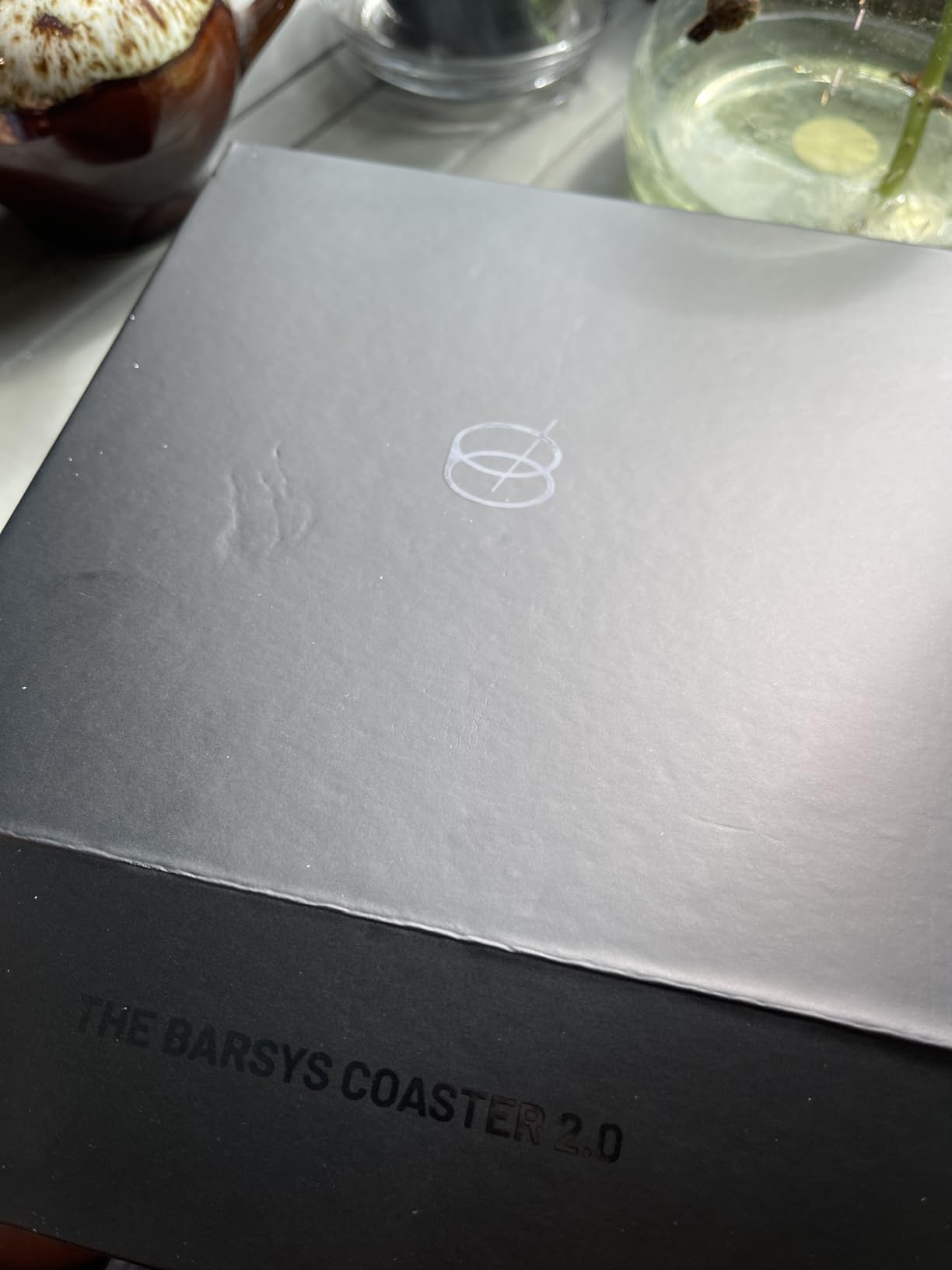 Barsys Smart Coaster 2.0 (Black) - Portable Cocktail Maker & Drink Mixer, App-Enabled Home Bartender Machine with 1000+ Recipes for Cocktails & Mocktails customer photo 1