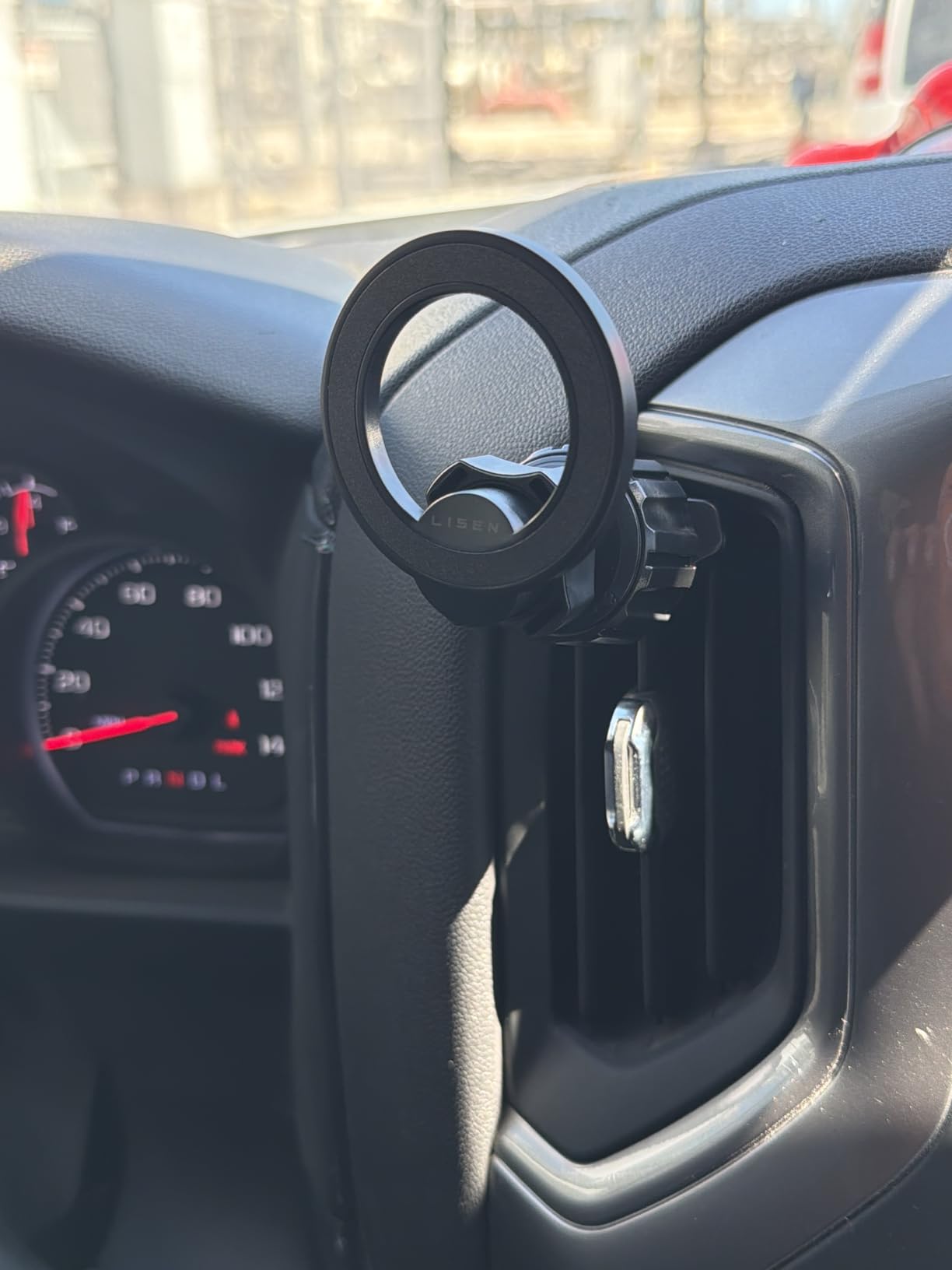 LISEN for MagSafe Car Mount, Upgrade 2026 Ultra Magnets Magnetic Phone Holder for Your Car Cell Phone Holder Mount for Air Vent Car Accessories for Men Women fit iPhone 17 16 15 14 13 12 Pro Max customer photo 2