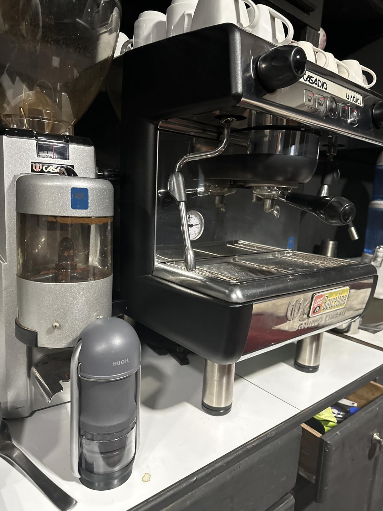 Leverpresso V4 Portable Lever Espresso Maker - Manual Espresso Machine with 51mm Ridgeless Filter Basket, Double Shot, Non-Pressurized, Perfect for Camping & Travel - by HUGH (Pressurized Filter) customer photo 1
