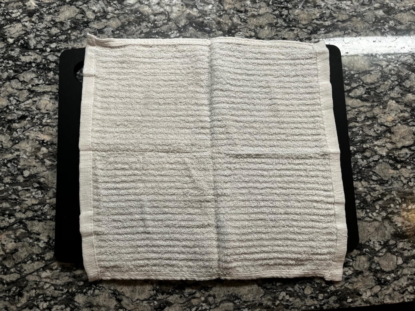 Textila Bar Mop Towels - 12x12 Inches - Pack of 10 - White - Cotton Dish Cloths & Cleaning Towels for Kitchen, Bar, Restaurant, Household Use - Absorbent, Durable, Reusable customer photo 1