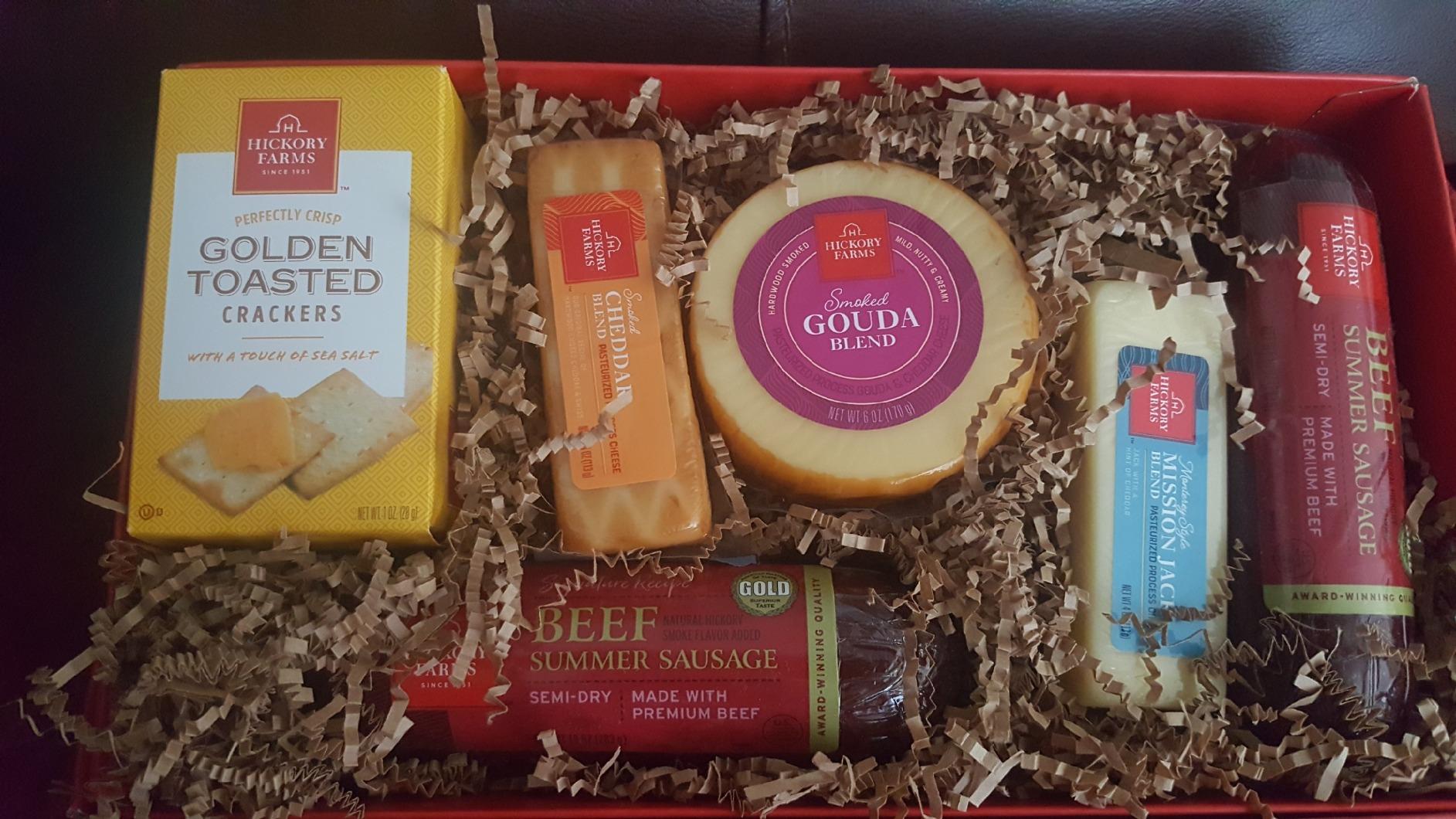 Hickory Farms Signature Beef Meat and Cheese Gift Basket (Large) - Summer Sausage, Cheese, Mustard - Holiday and Special Occasion customer photo 1