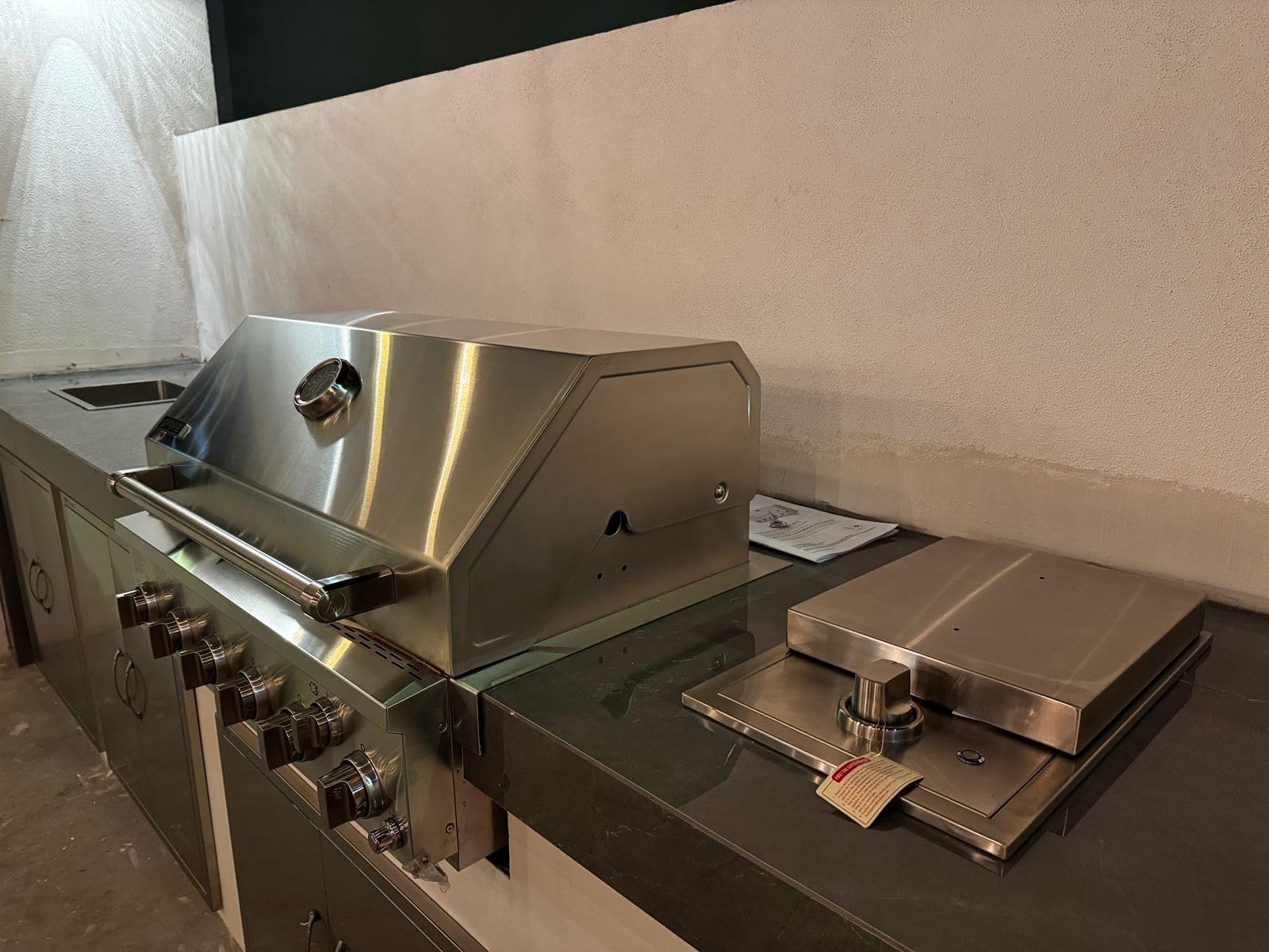 17,500BTU Liquid Propane Side Burner, Single Grilling Side Burners for Outdoor Kitchen, Convertible to Natural Gas, Duty Heavy 304 Stainless Steel, Drop-in Side Burner for Outdoor BBQ Grill Island customer photo 2