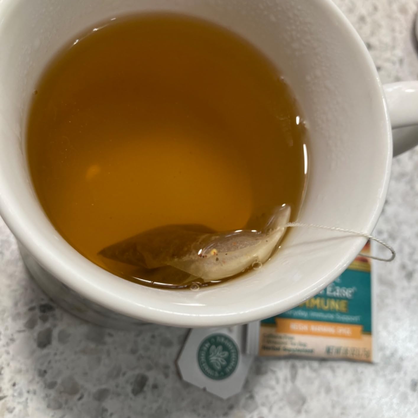 Traditional Medicinals Organic, Stress Ease Immune with Adaptogens, Reishi Warming Spice - Immune Support with Astragalus - Kosher, Non-GMO, Caffeine-Free, Compostable - 16 Tea Bags customer photo 1