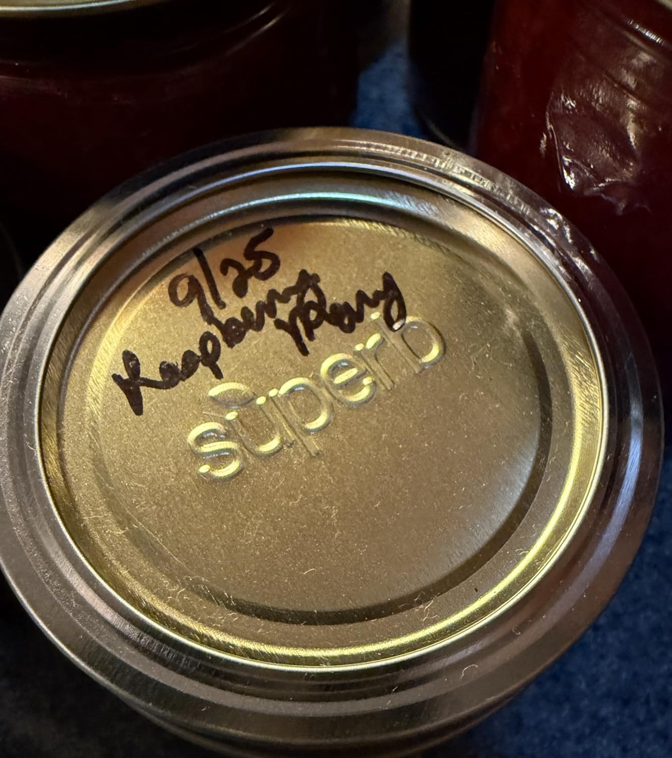 Superb Canning Lids - Regular Mouth Mason Jar Lids - Baker's Dozen/Bulk Package of 156 Lids - Made in the USA customer photo 1