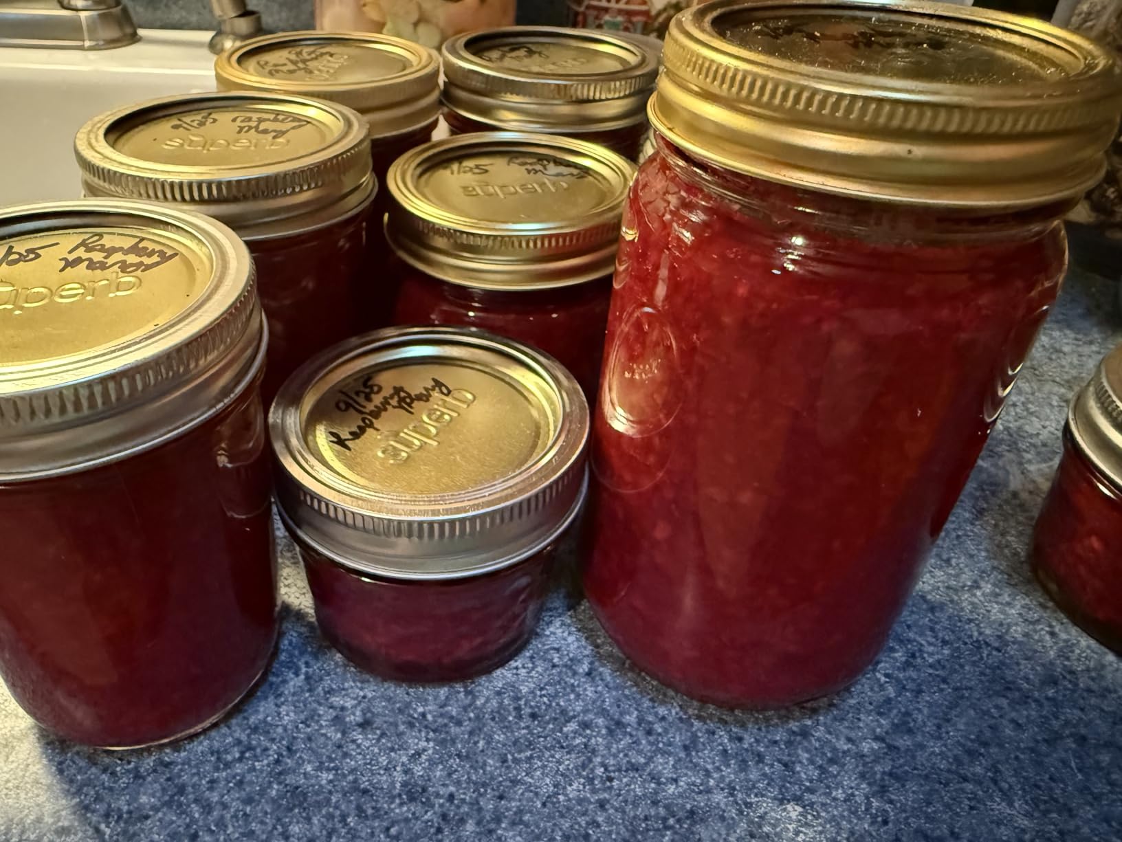 Superb Canning Lids - Regular Mouth Mason Jar Lids - Baker's Dozen/Bulk Package of 156 Lids - Made in the USA customer photo 2