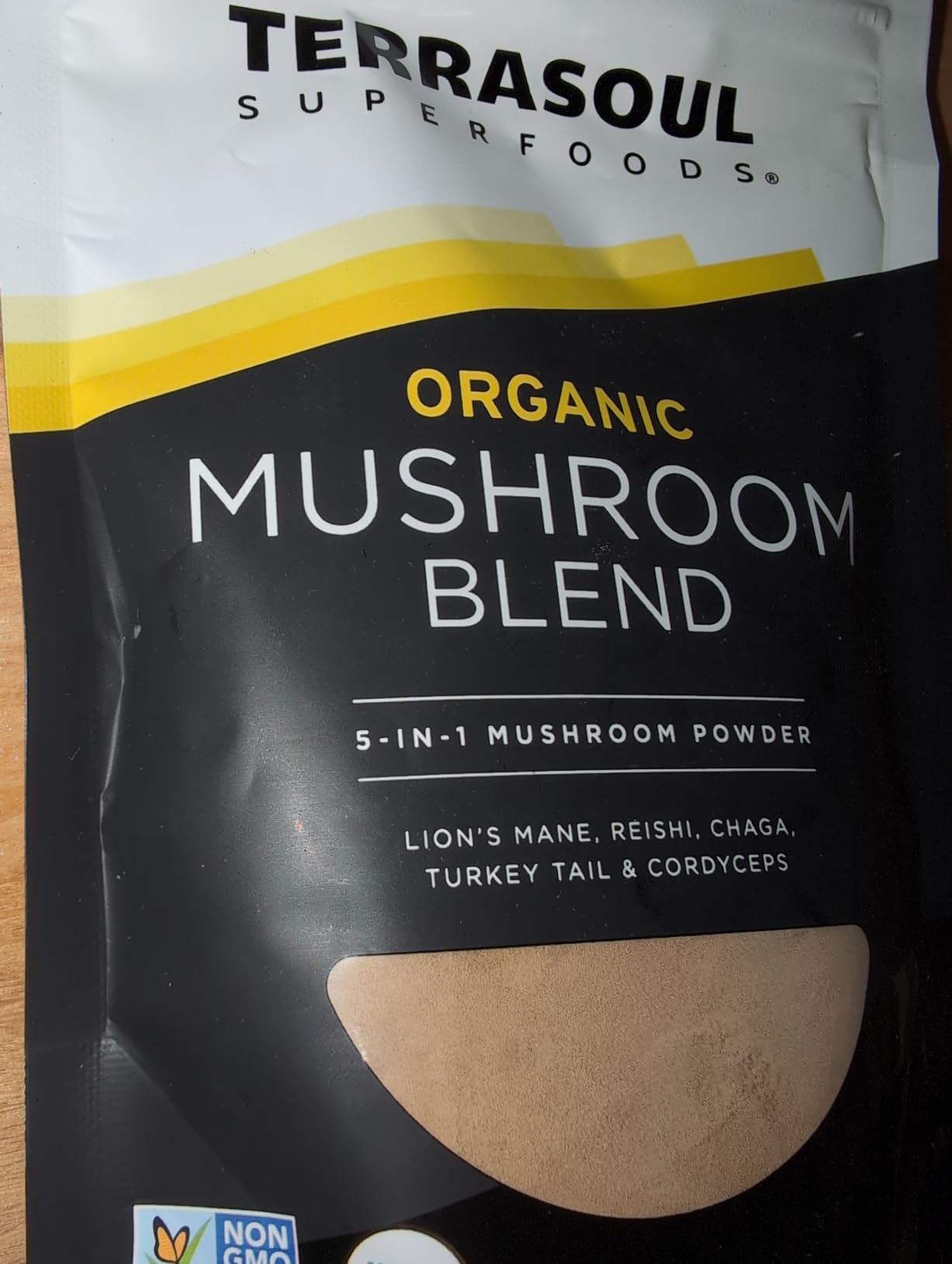 Terrasoul Superfoods Organic Five Mushroom Blend | Adaptogenic | USDA Organic, Vegan, Non-GMO, Gluten-Free | Reishi, Chaga, Lion's Mane, Cordyceps, Turkey Tail customer photo 2