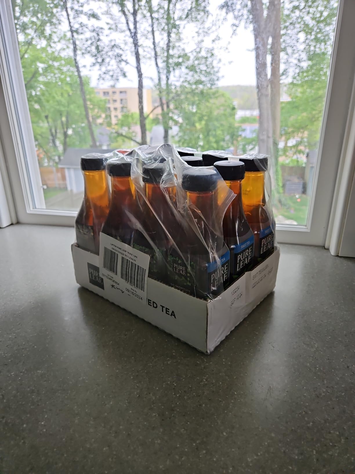 Pure Leaf Iced Tea, Zero Sugar Sweet Tea, 18.5 Fl Oz Bottles (Pack of 12) customer photo 1