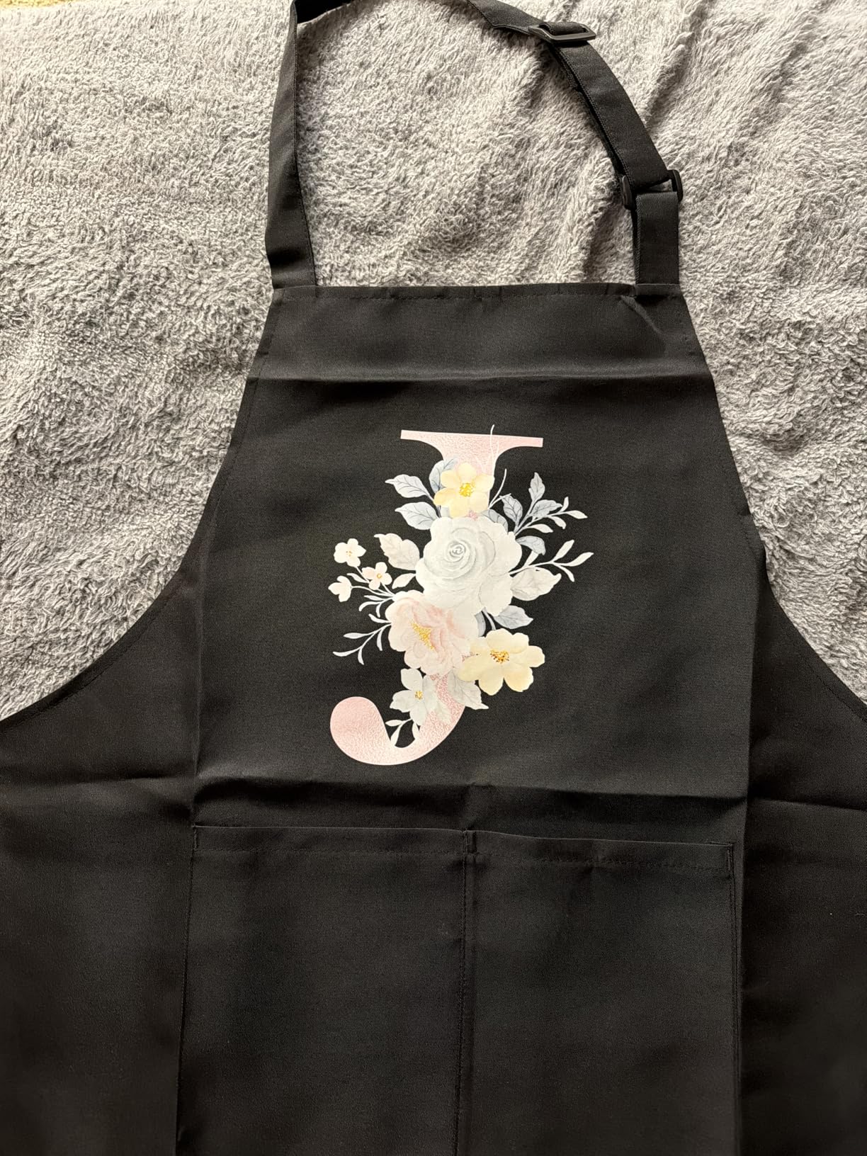 Personalized Aprons for Women with Pockets for Cooking Kitchen Baking, Cute Gifts for Mom Birthday Christmas customer photo 1