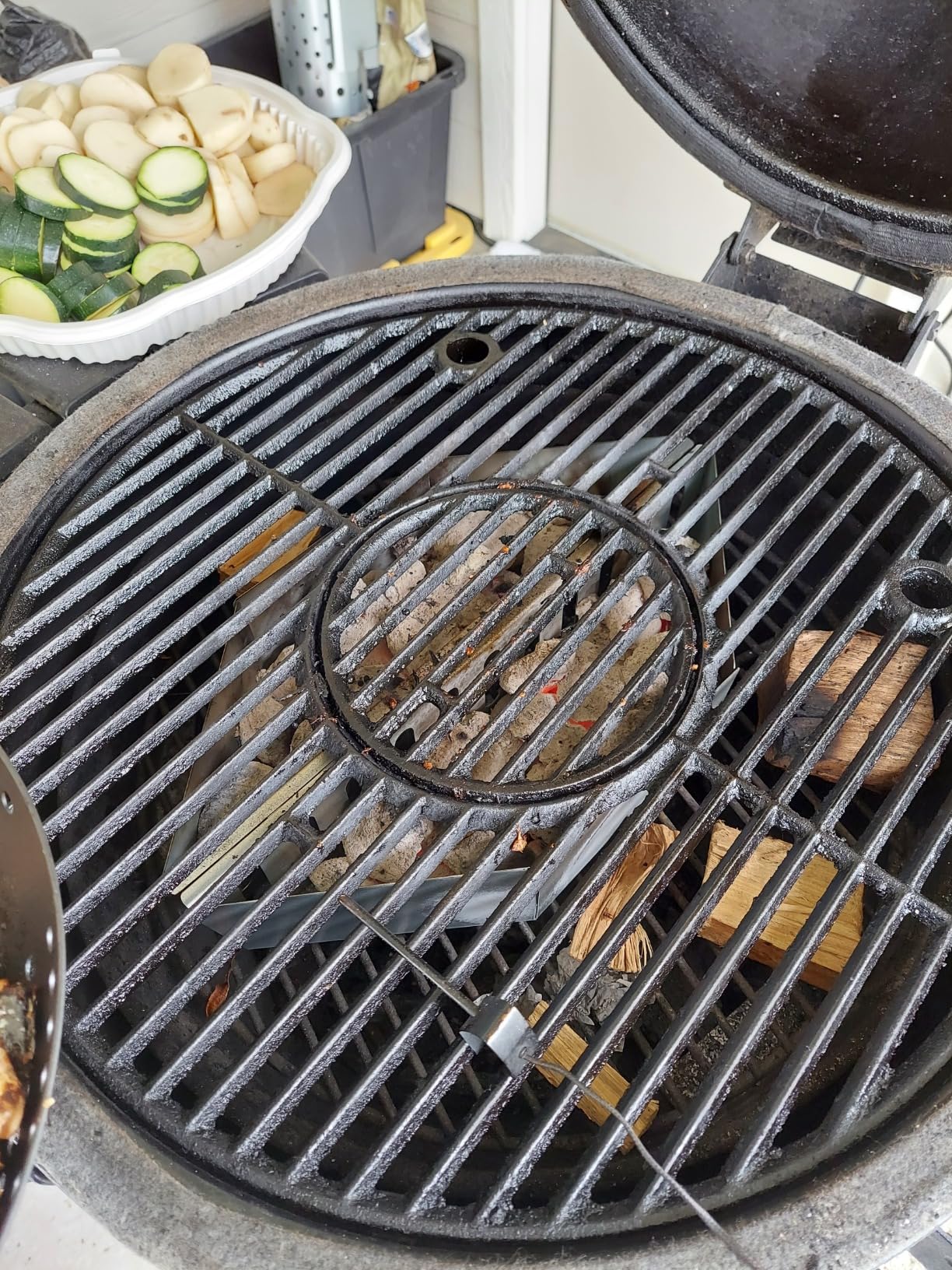 Charcoal Basket Stainless Steel for Weber Char-Basket Charcoal Holders Compatible with Weber 22 inch Grilling Accessories Charcoal Kettle Grill Accessories (2 Pieces) customer photo 1