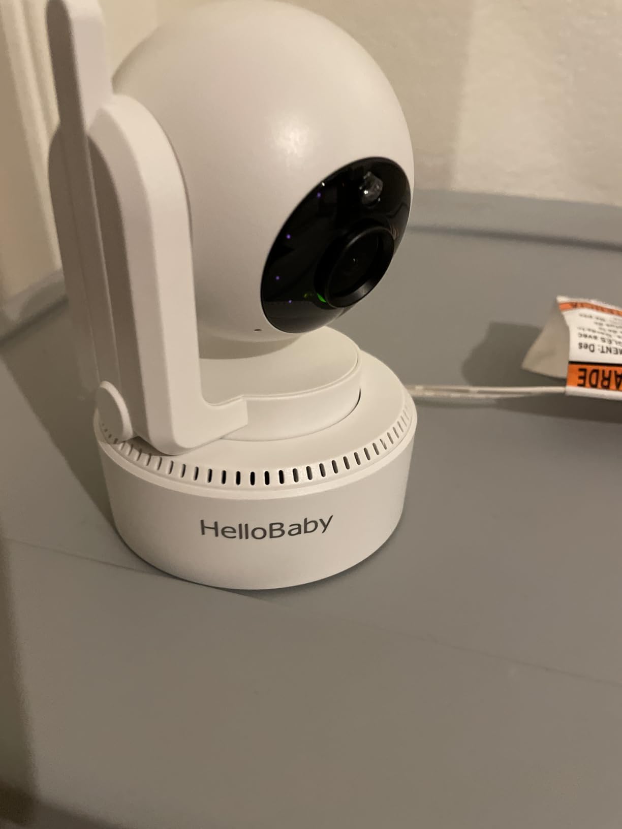 HelloBaby 4.3'' Video Baby Monitor with 30 Hours Battery, Remote Pan-Tilt-Zoom Baby Monitor No WiFi, Baby Monitor with Camera and Audio, Night Vision, ECO Mode, Two-way Talk, 8 Lullabies, 1000ft Range customer photo 1