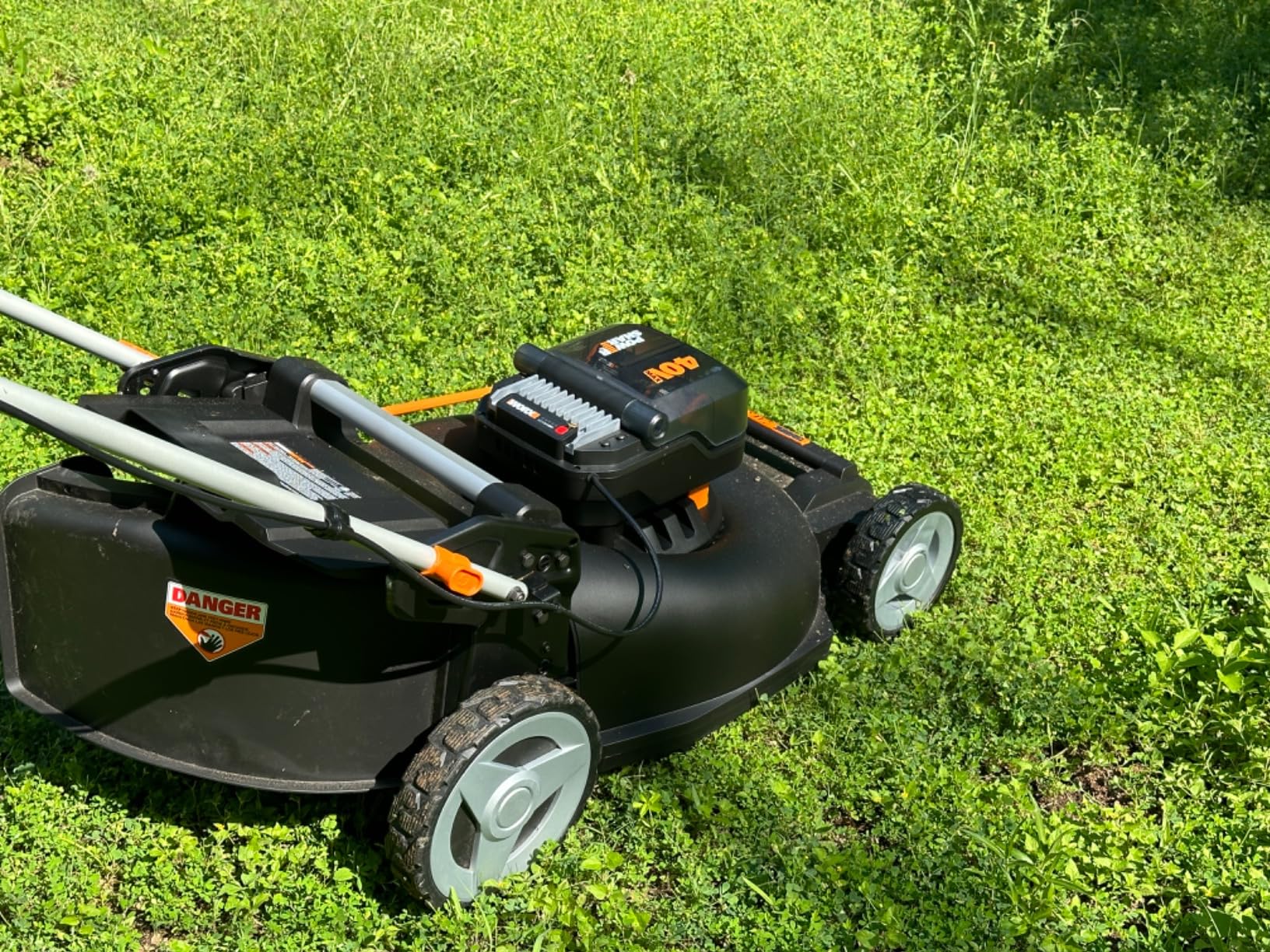 WORX Nitro Cordless Lawn Mower, 21
