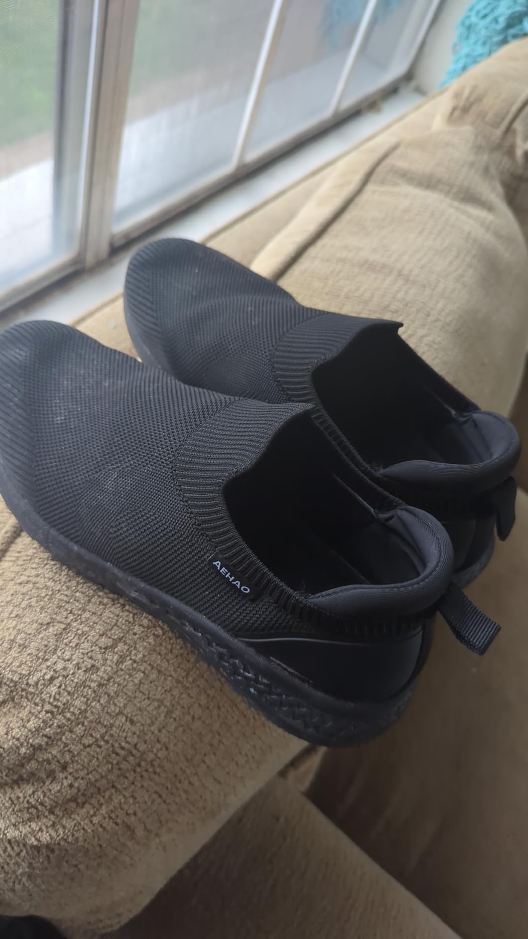 Women's Non Slip Work Shoes Food Service Waterproof Slip-Resistant Chef Shoe for Kitchen Restaurant Hospital Staff Lightweight Walking Sneakers with Easy-Clean Slip-On Design customer photo 1