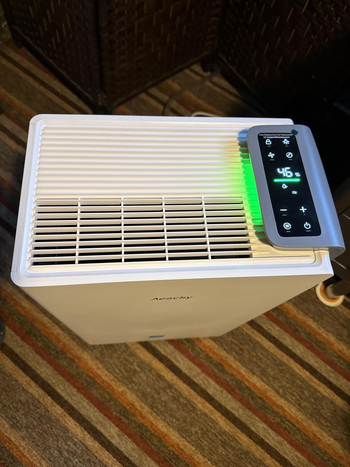 4500 Sq.Ft Energy Star Most Efficient 2025 Dehumidifier,AEOCKY Max 80 Pint/Day Smart Compressor Dehumidifier with Drain Hose, Intelligent Humidistat,for Basement,Bedroom,Home,Bathroom customer photo 2