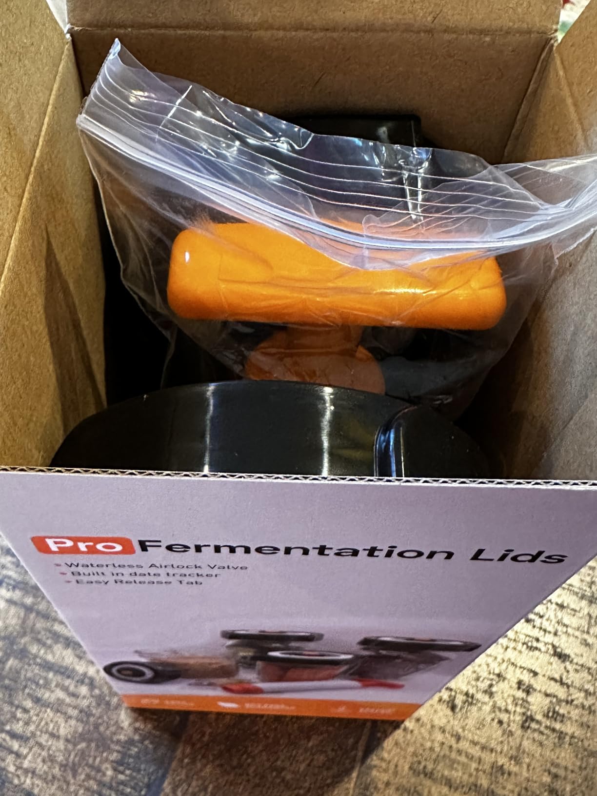 Home Fermentation Kit With 4 Wide Mouth Fermenting Lids With Airlocks, Oxygen Extraction Pump, Ideal For Sauerkraut, Kimchi, Pickles & Fermented Vegetable customer photo 1