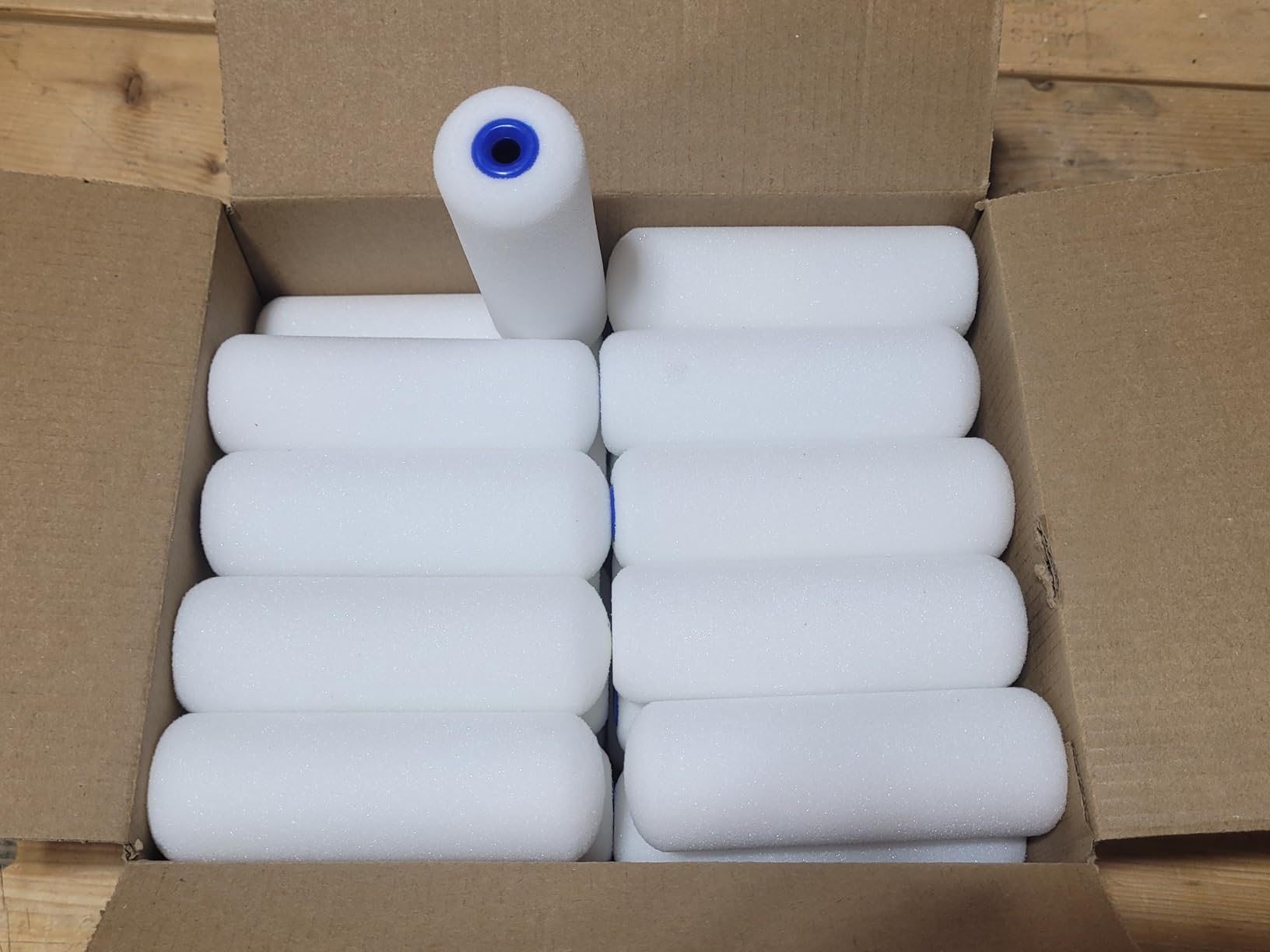 Bates- Foam Paint Roller Covers, 4 Inch, 30 Pack, Paint Roller 4 Inch, High Density Foam Roller Paint Covers, 4 Inch Paint Roller, Paint Rollers 4 Inch, Foam Paint Roller 4 Inch Foam Roller customer photo 1