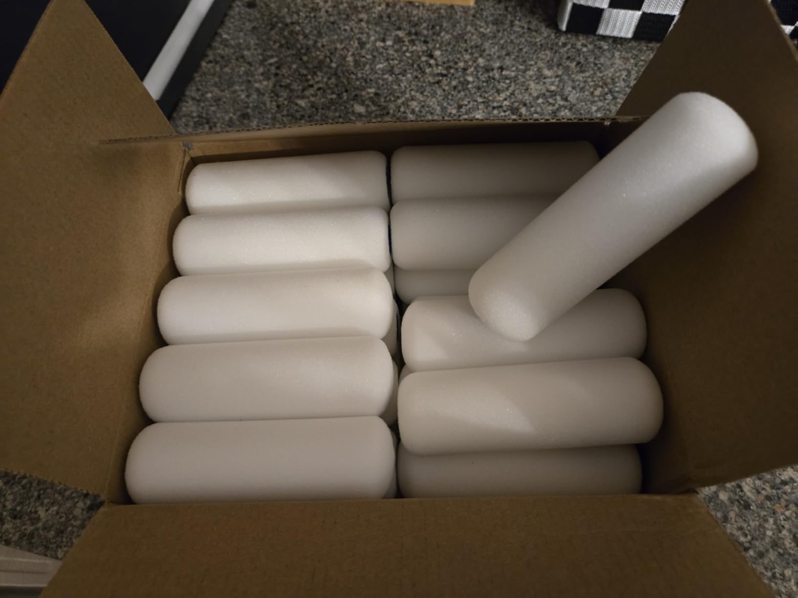 Bates- Foam Paint Roller Covers, 4 Inch, 30 Pack, Paint Roller 4 Inch, High Density Foam Roller Paint Covers, 4 Inch Paint Roller, Paint Rollers 4 Inch, Foam Paint Roller 4 Inch Foam Roller customer photo 2