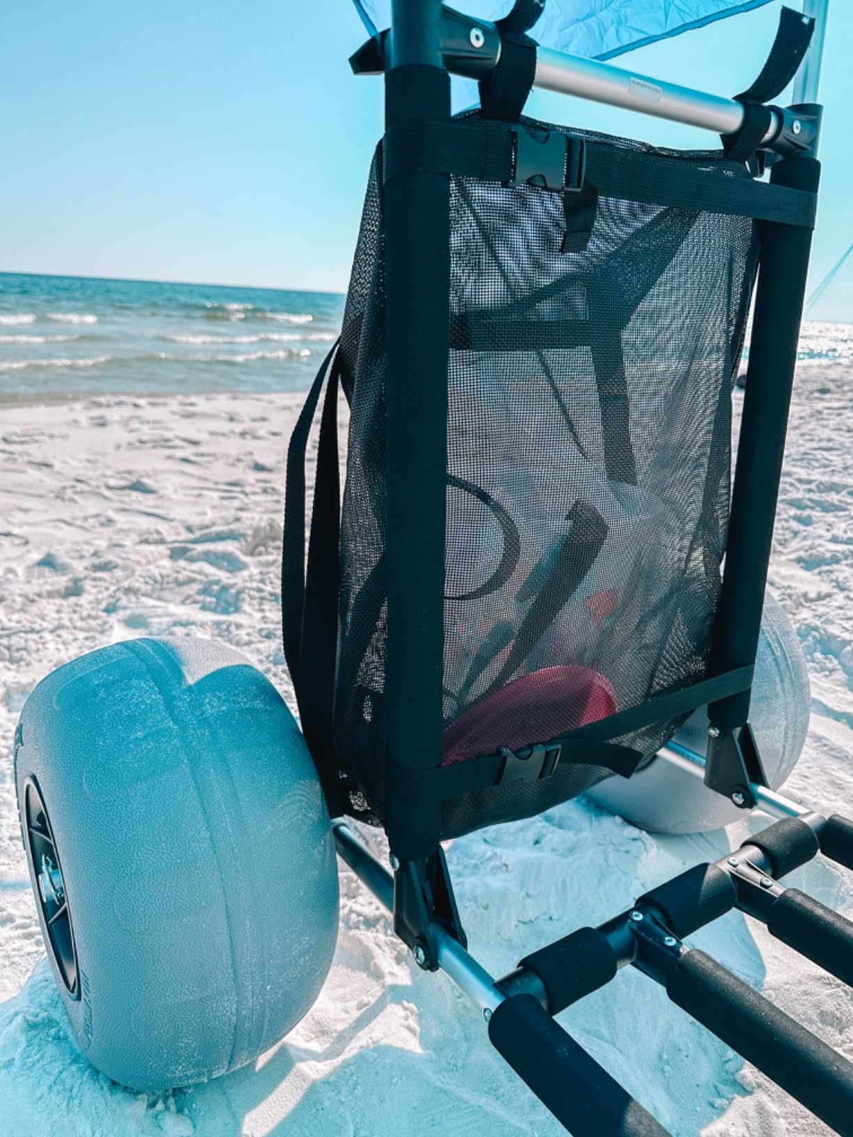 VEVOR Beach Dolly with Big Wheels for Sand, 29.9