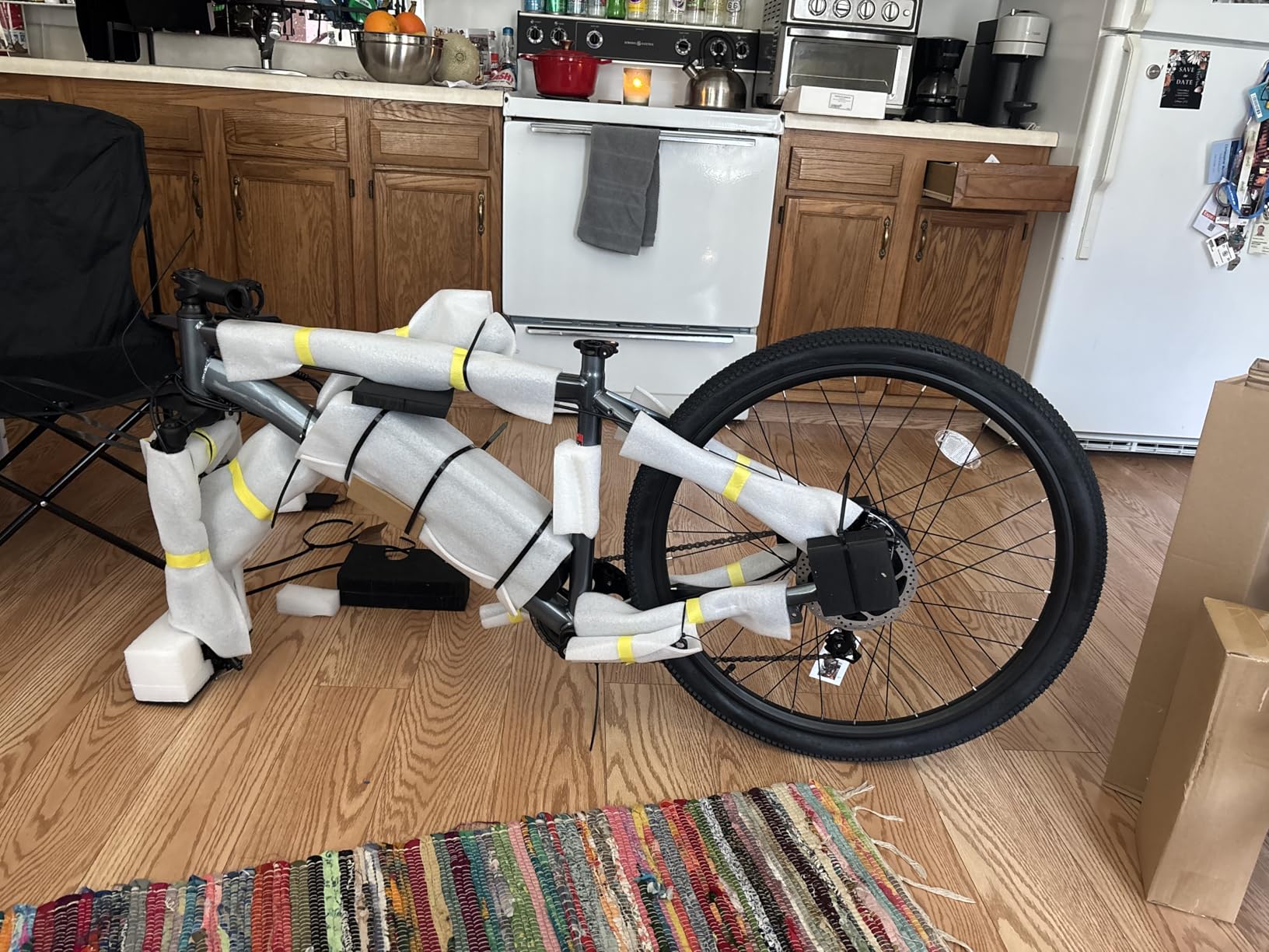 Funhang Electric Bike for Adults, 1000W Peak Ebike, 50Miles 21.7MPH Electric Mountain Bike, 26