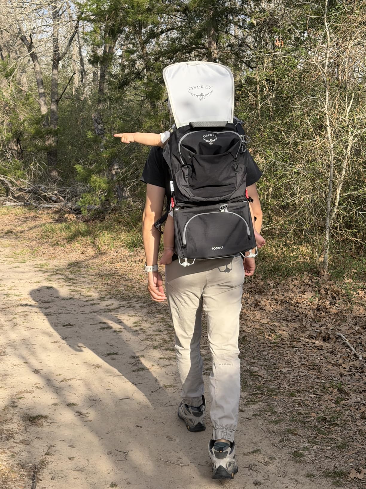 Osprey Poco LT Lightweight Child Carrier Backpack - Compact, Travel-Ready Kid Carrier with Sunshade and Adjustable Fit customer photo 1