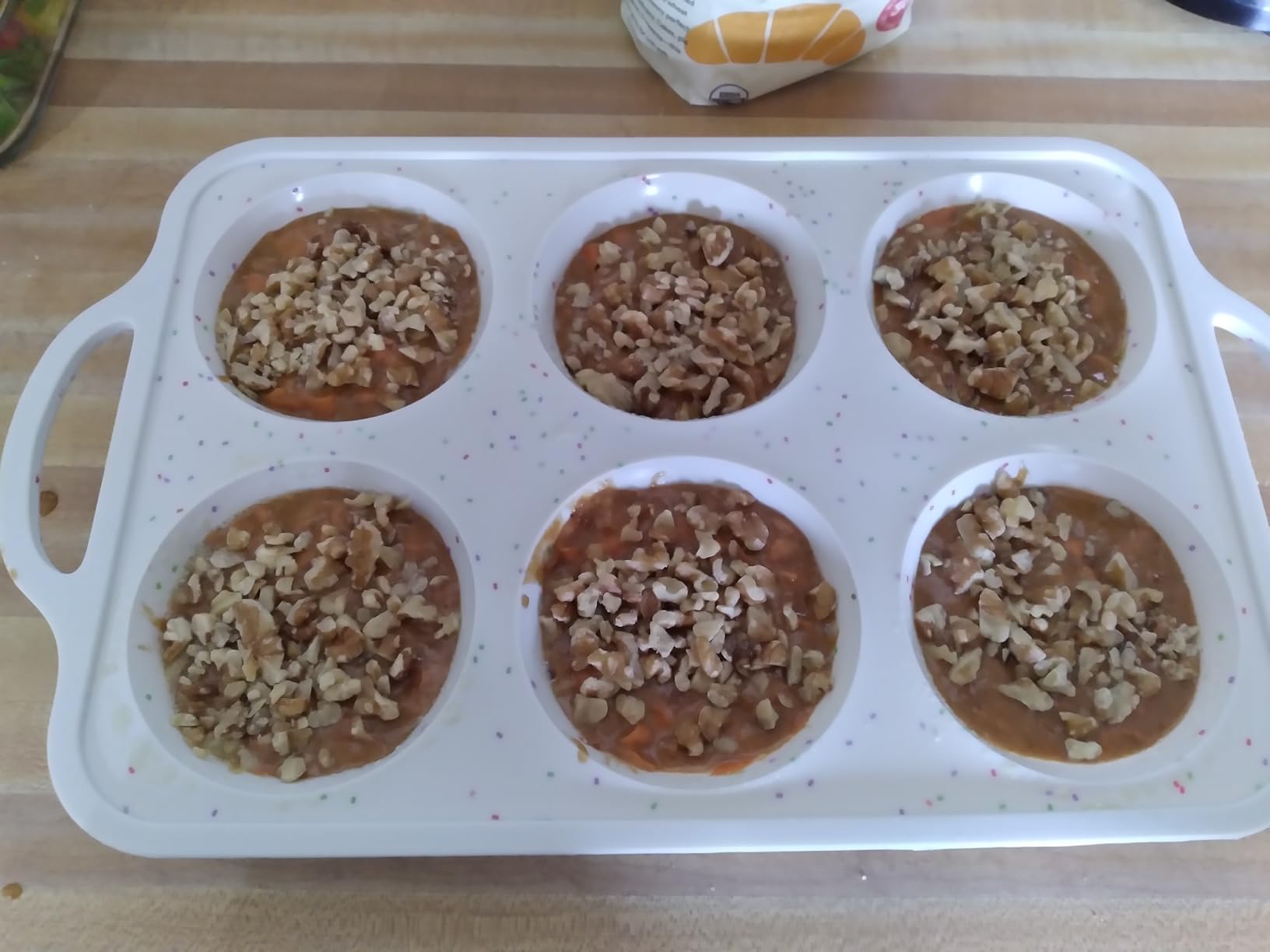Silicone Muffin Pans for Baking, with Metal Reinforced Frame 2.8 Inch Regular Size Silicone Molds Nonstick 12 Cups for Baking Homemade Muffins, Cupcakes, Egg Bites 2 Pack Dishwasher Safe BPA Free customer photo 2