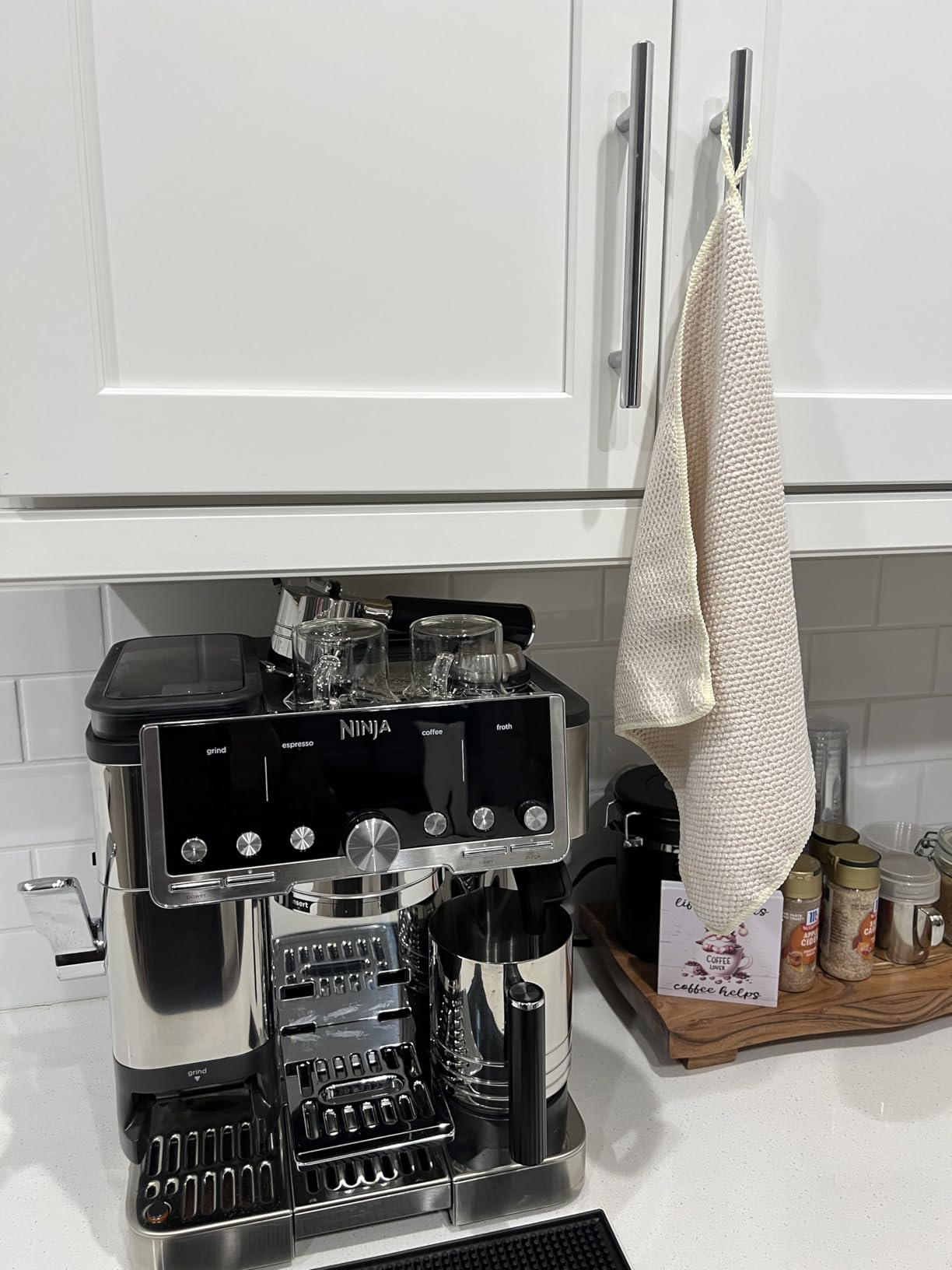 6Pack Barista Towels, Barista Microfiber Cloths, Coffee Cleaning Accessories for Espresso Machine, Steam Wand, Countertop,12