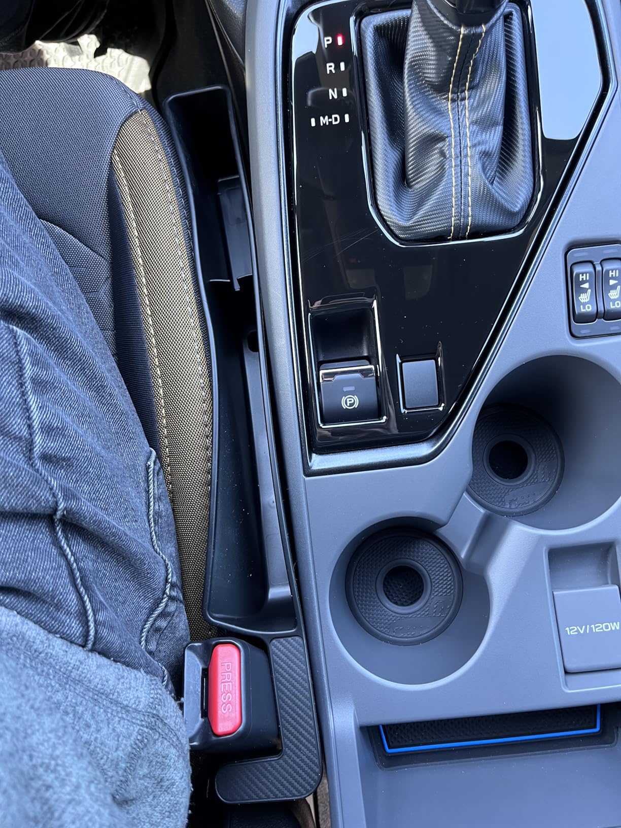 Car Seat Gap Filler, Seat Gap Organizer with Phone Holder, Car Seat Accessories, Car Organizer Fit Car SUV Truck-2PCS Black customer photo 1