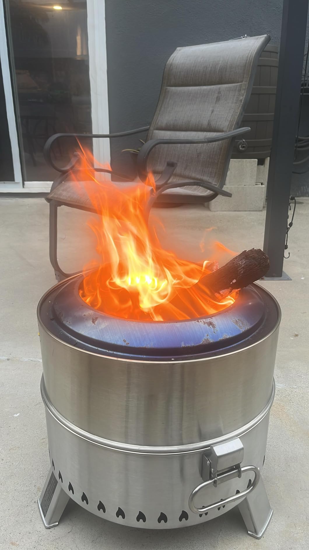 CIAYS Smokeless Firepit, 19 Inch Fire Pit for Camping with Patented Technology customer photo 2