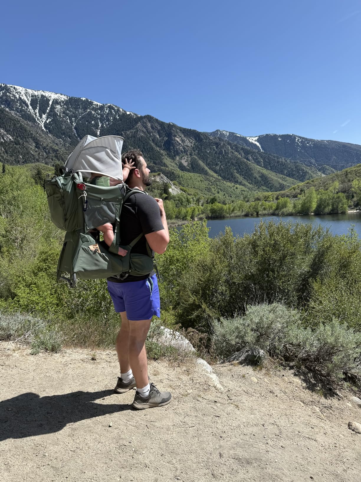 Osprey Poco Premium Child Carrier Backpack - Adjustable Travel Baby Carrier with Sunshade - Hiking Carrier for Toddlers customer photo 1