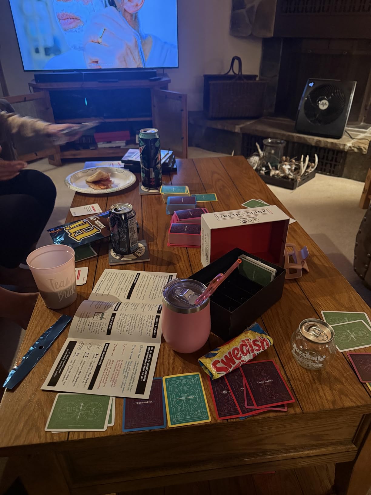 Truth or Drink Party Game by Cut | 410 Hilarious Questions | Ages 21+ | 2+ Players | Fun Games for Adults customer photo 1