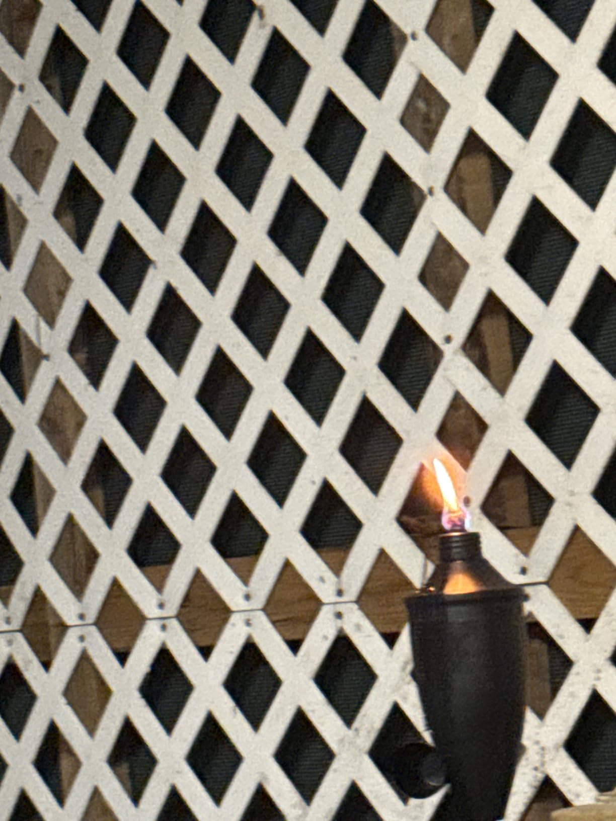 6 Pack Garden Torches for Outside, 22 oz Metal Citronella Torch with 3-Prong Grounded Stake, Perfect for Patio, Lawn, and Backyard Décor customer photo 2
