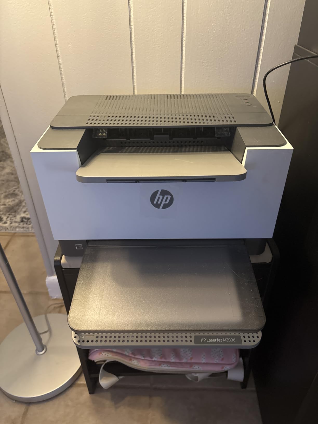 HP LaserJet M209d Laser Printer, Black and White, Automatic Duplex, Wired Connection Only (USB Cable Included), Best-for-Home Office (8J9L0F) customer photo 1