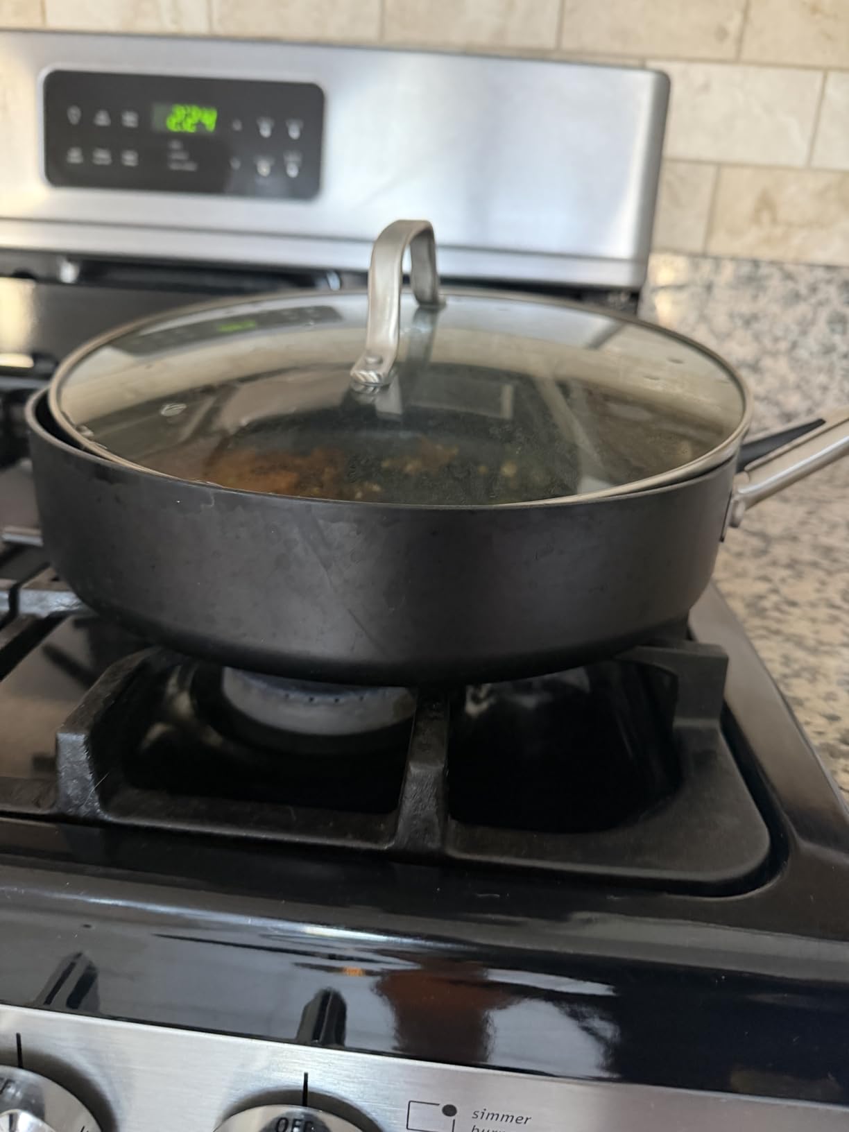 Calphalon Hard-Anodized Nonstick 10-Piece Cookware Set customer photo 2