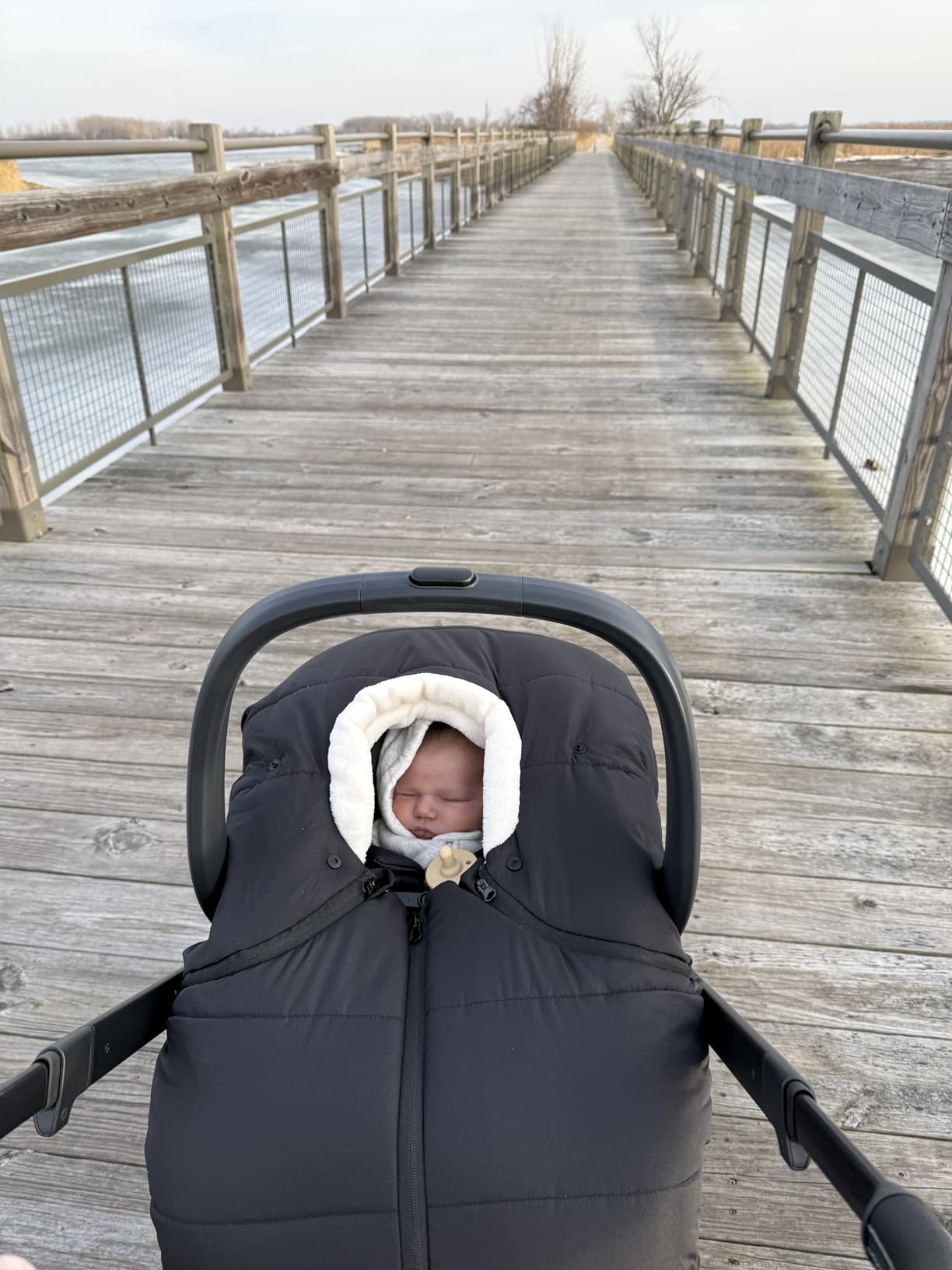 Vista V3 Convertible Single-to-Double Stroller for Baby & Toddler, 30+ Configurations, Car Seat Compatible, All-Wheel Suspension, XL Basket - Savannah (Pearl Grey Jacquard/Carbon Frame) customer photo 1