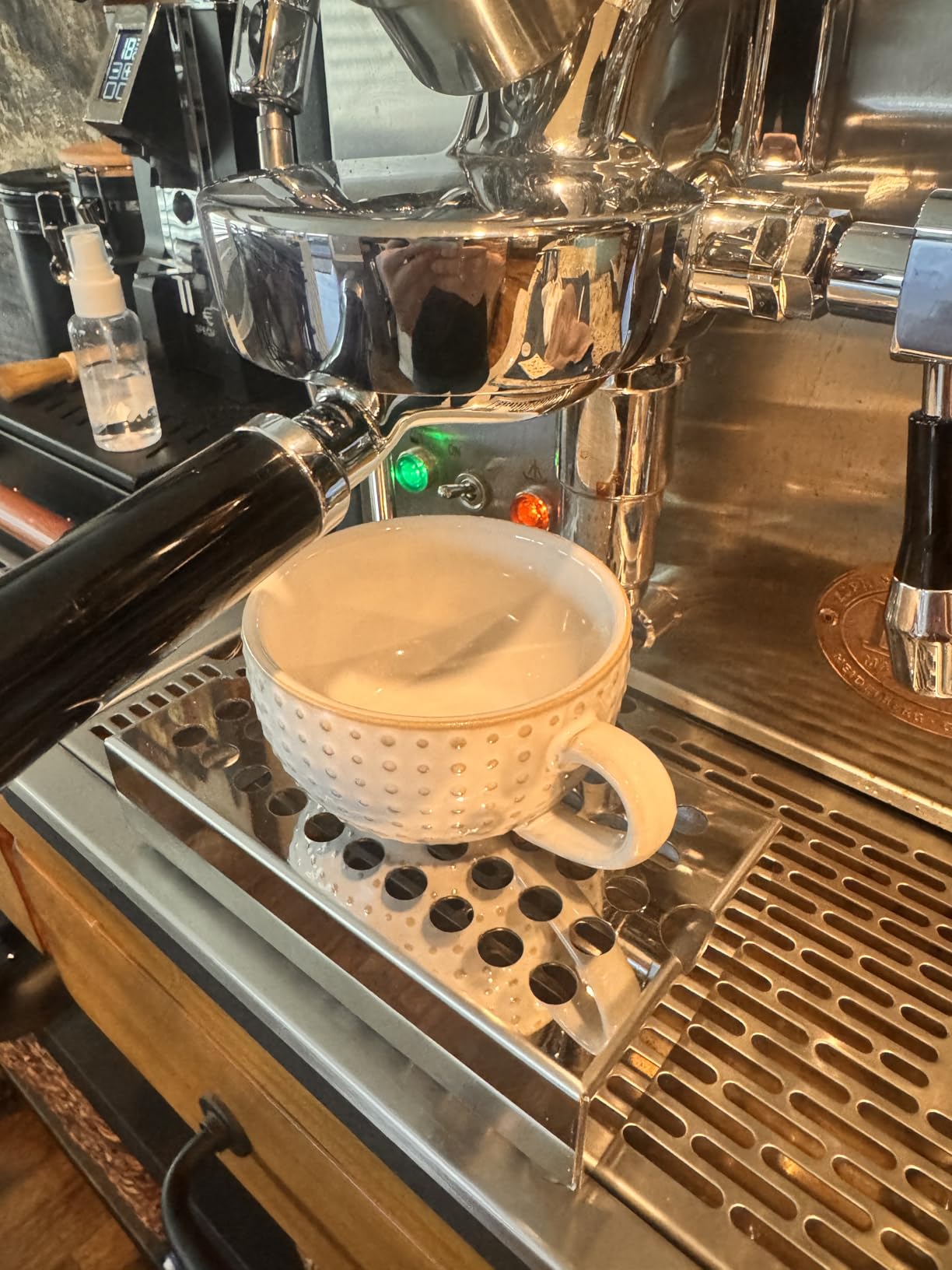 Anti-Splash Espresso Cup Riser Stand, Premium Stainless Steel Coffee Drip Tray, Coffee Mug Holder Stand for Espresso Machines, Height 30mm customer photo 2