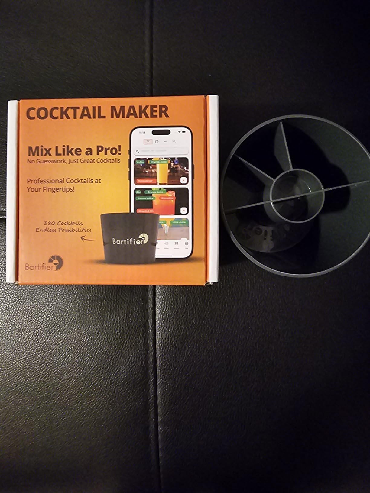 Cocktail Maker - Make 3000+ Cocktails with The App-Guided Drink Mixer - Easy Cocktail Measuring System - Unique Bartender Gift customer photo 1