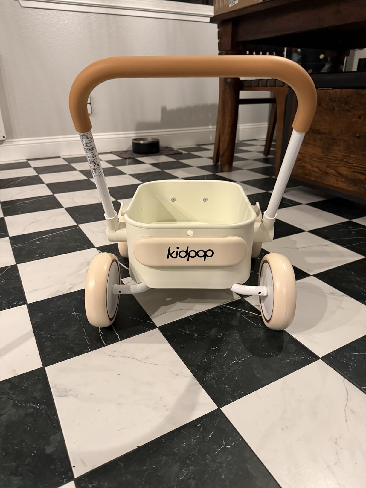 PULA Baby Push Walker with Wheels Toddler Wagon for First Learner Baby Toys 6-12 Months, 1 Year Old Birthday Gifts, Indoors and Outdoors (Green) customer photo 1