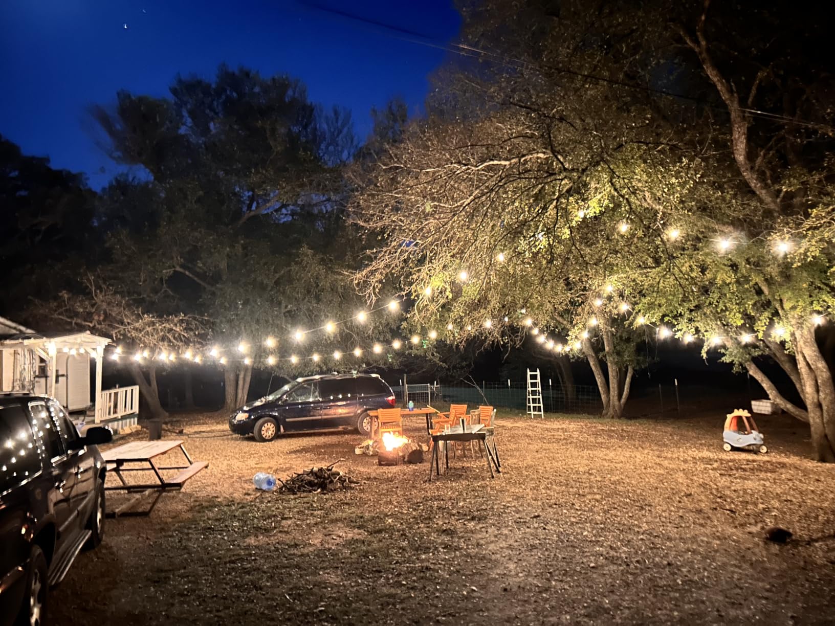 Outdoor Lights String Patio Outside - 100ft 30M LED Waterproof Light - Hanging Lighting ST38 Shatterproof Edison Bulb Deck Backyard Gazebo Balcony Party Bistro Cafe Pergola Garden Yard Porch Dimmable customer photo 1