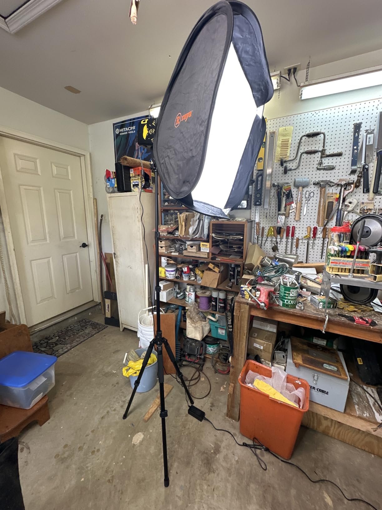 NEEWER Photography Light Stand, 1.5-6.4ft/47-195cm Aluminum Reversible Studio Lighting Tripod, Portable Phone Video Stand w/ 1/4