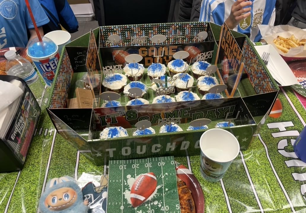 Gatherfun Football Party Supplies Kit - Tailgate, Birthday & Party Food Tray Set | Football Party Decorations & Favors customer photo 2