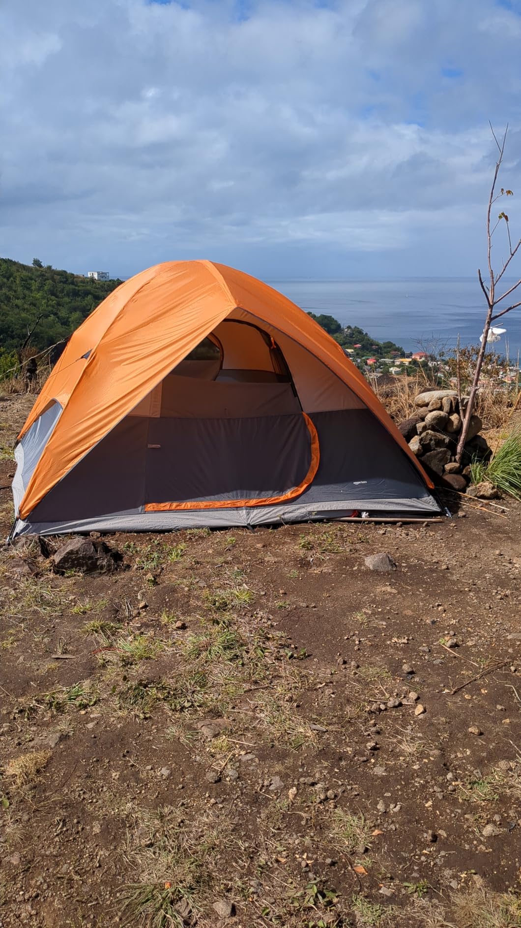 Amazon Basics Camping Tent, 3-Season Dome Design with Rainfly customer photo 2